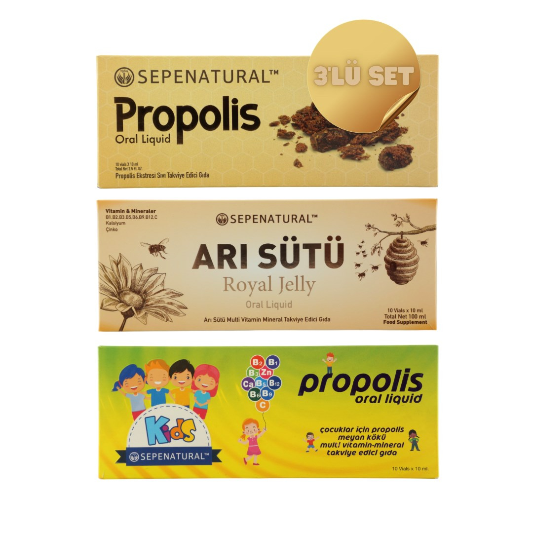 SPN PROPOLIS 10X10 - PROPOLIS KIDS 10X10 - ARI SUTU 10X10