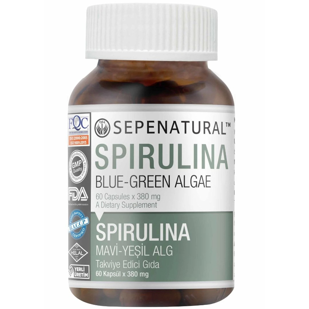 SPN  SPİRULİNA 60 KAPSUL X 380MG