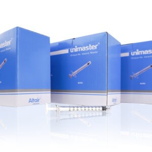 Unimaster Altair Luer Lock Cam Enjektör 1ml 40 Adet