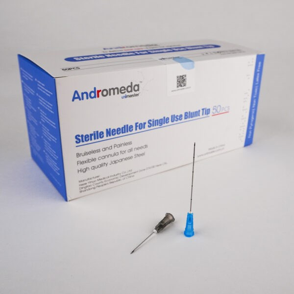 Unimaster Andromeda Dolgu Kanülü  23 G X 50 mm 50 Adet