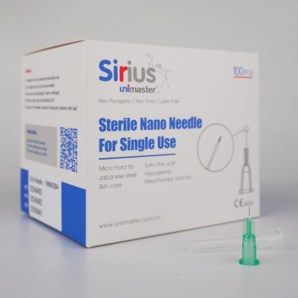 Unimaster Sirius Mezoterapi ve Botoks İğnesi  32 G X 4 mm 100 Adet