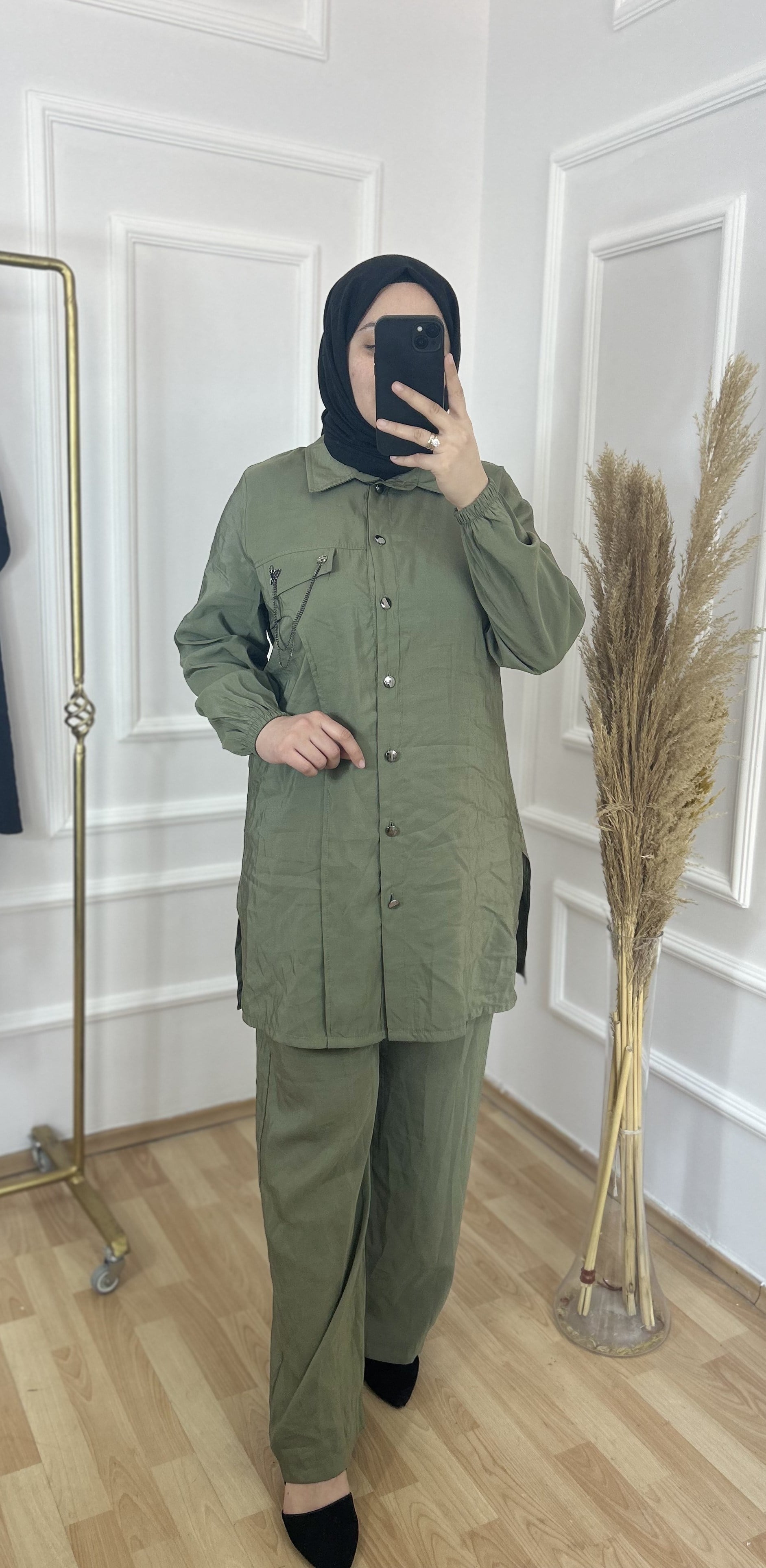  Kübra Takım Mint Yeşili 29101