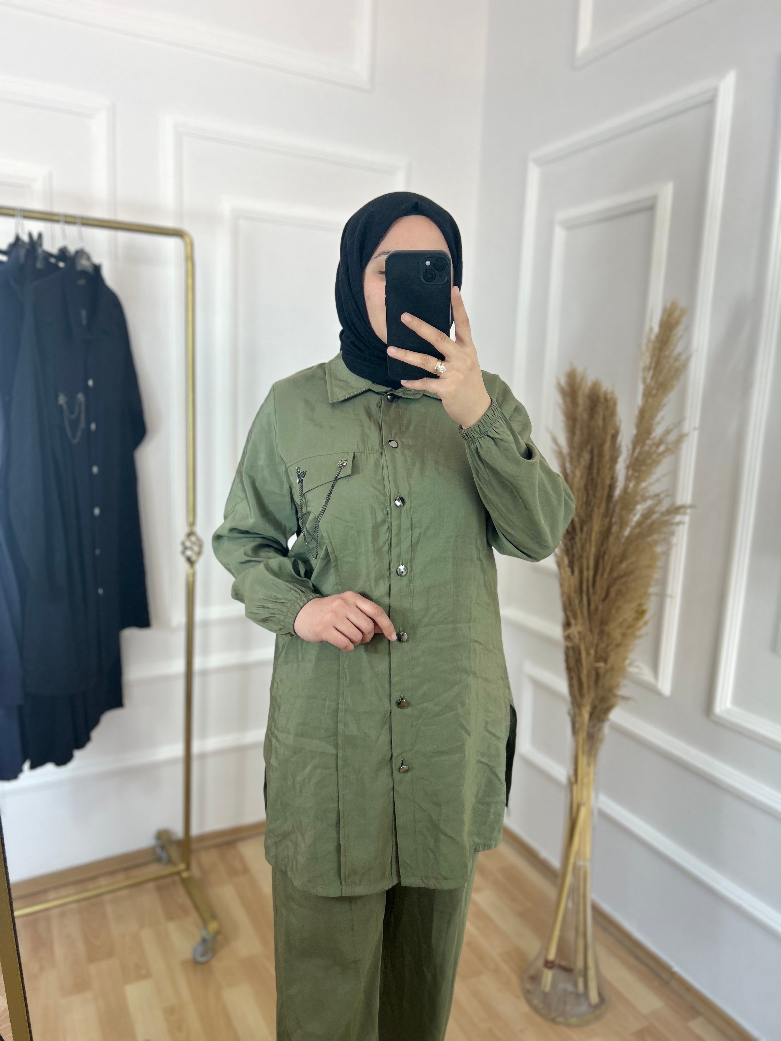  Kübra Takım Mint Yeşili 29101