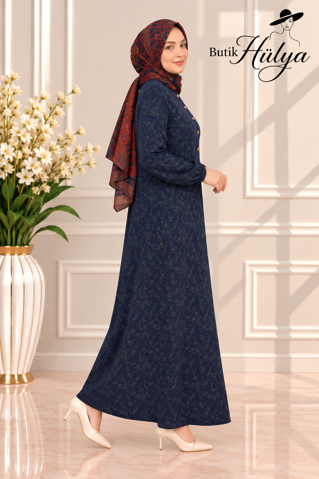 26135 Hayal  Elbise Lacivert