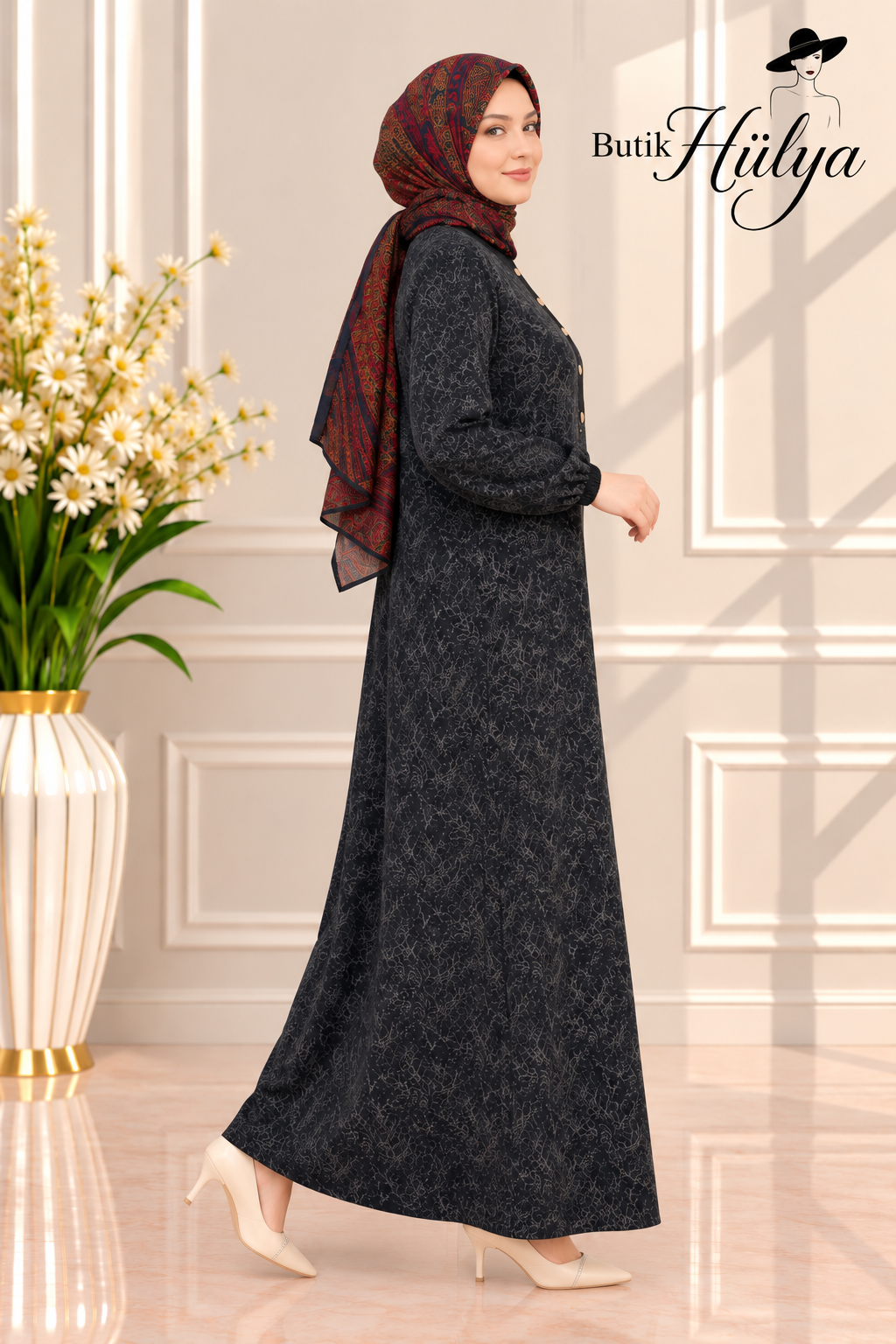 26135 Hayal  Elbise Siyah