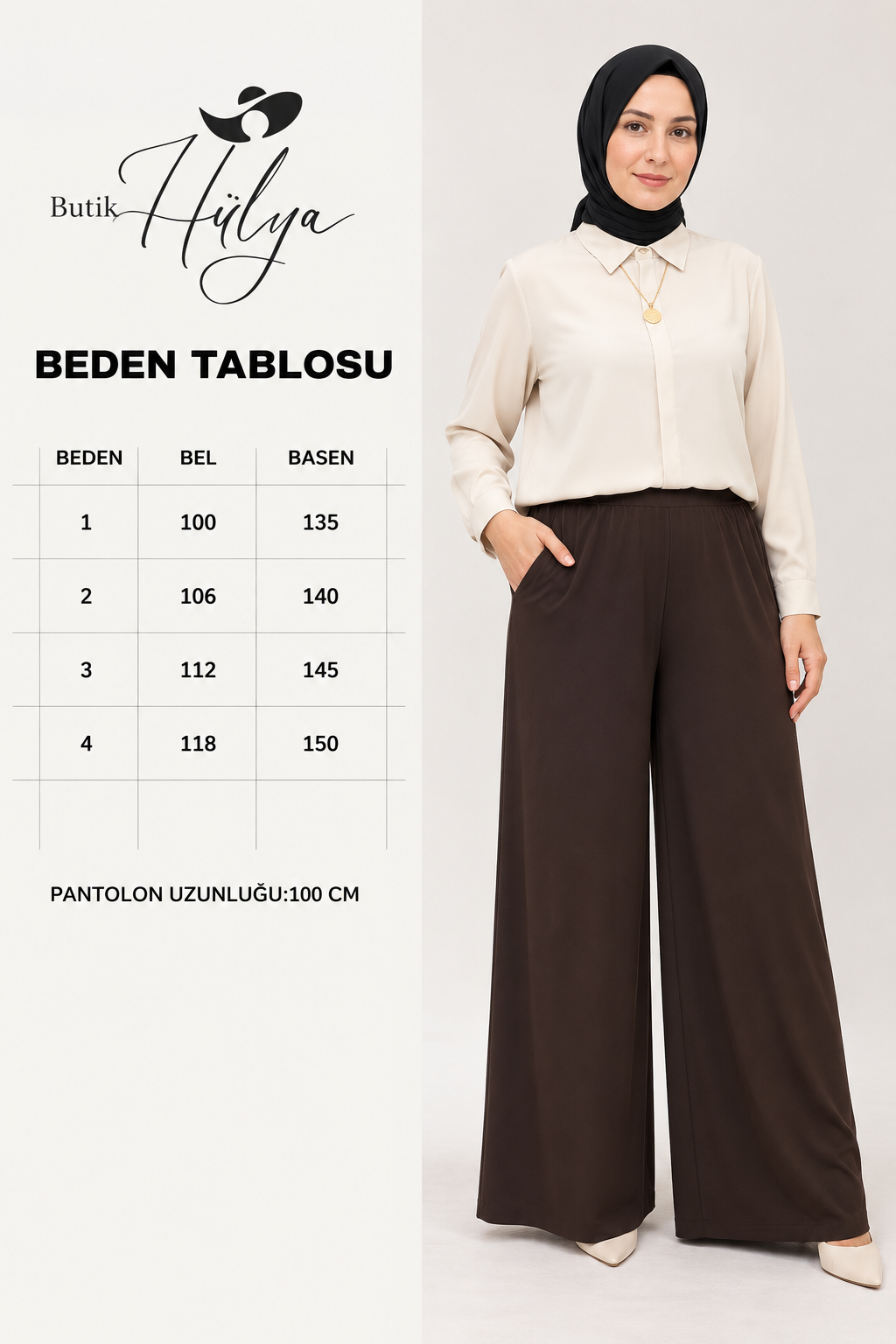 28106 Aymoli  Pantolon Kahverengi