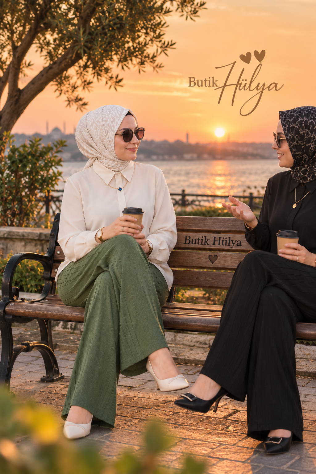 28110 Nubuk Modal Kumaş Pantolon Yeşil