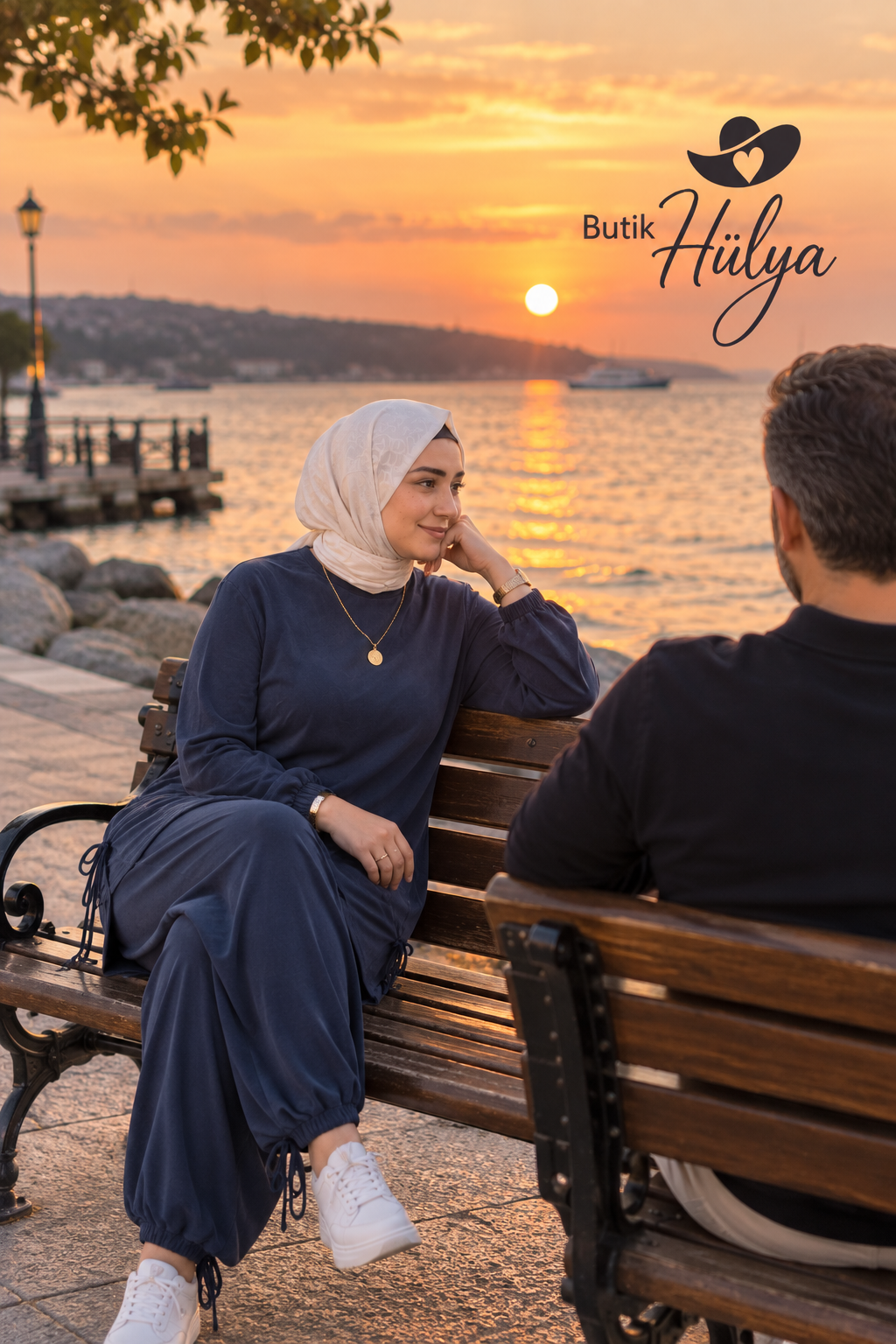 29122 Pike Şalvarlı Takım Siyah