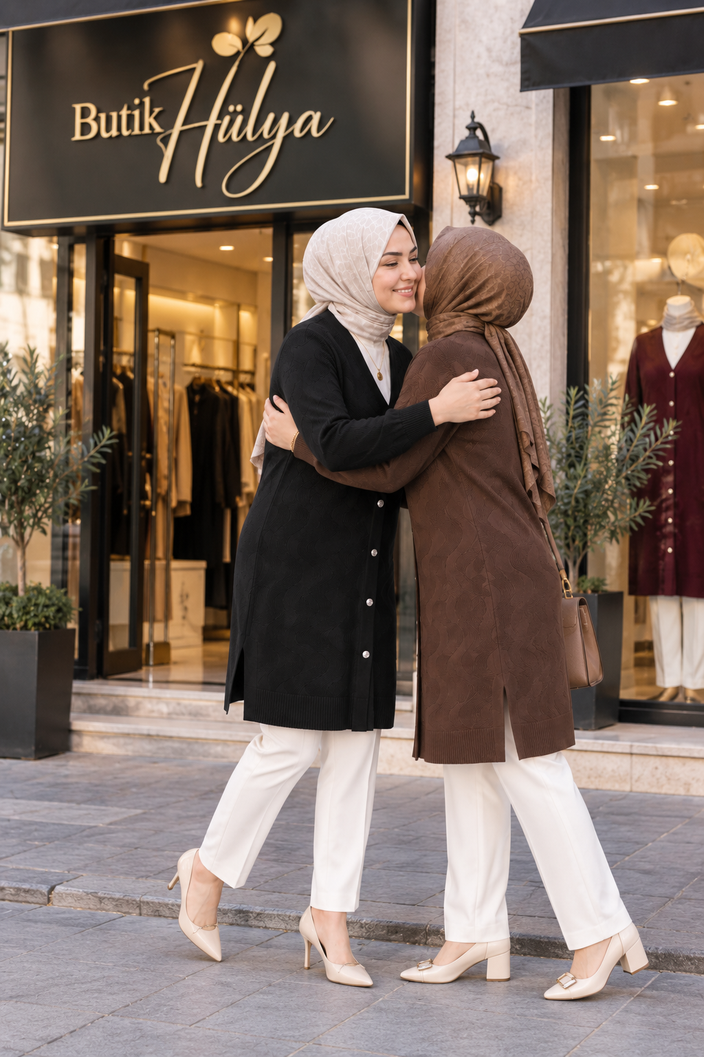 35108 Zehra Merserize Hırka  Siyah