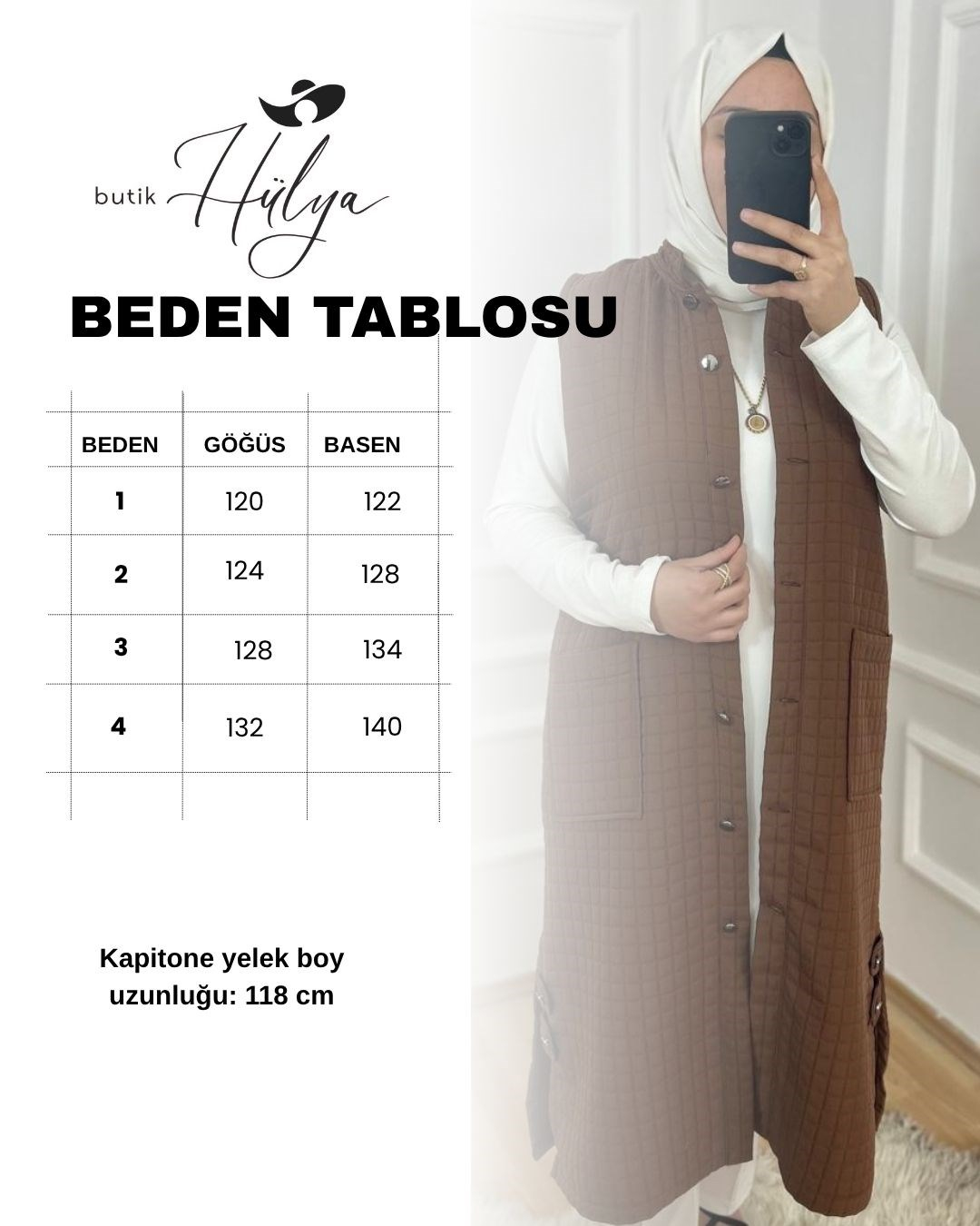 Asil kapitone yelek lacivert 31102