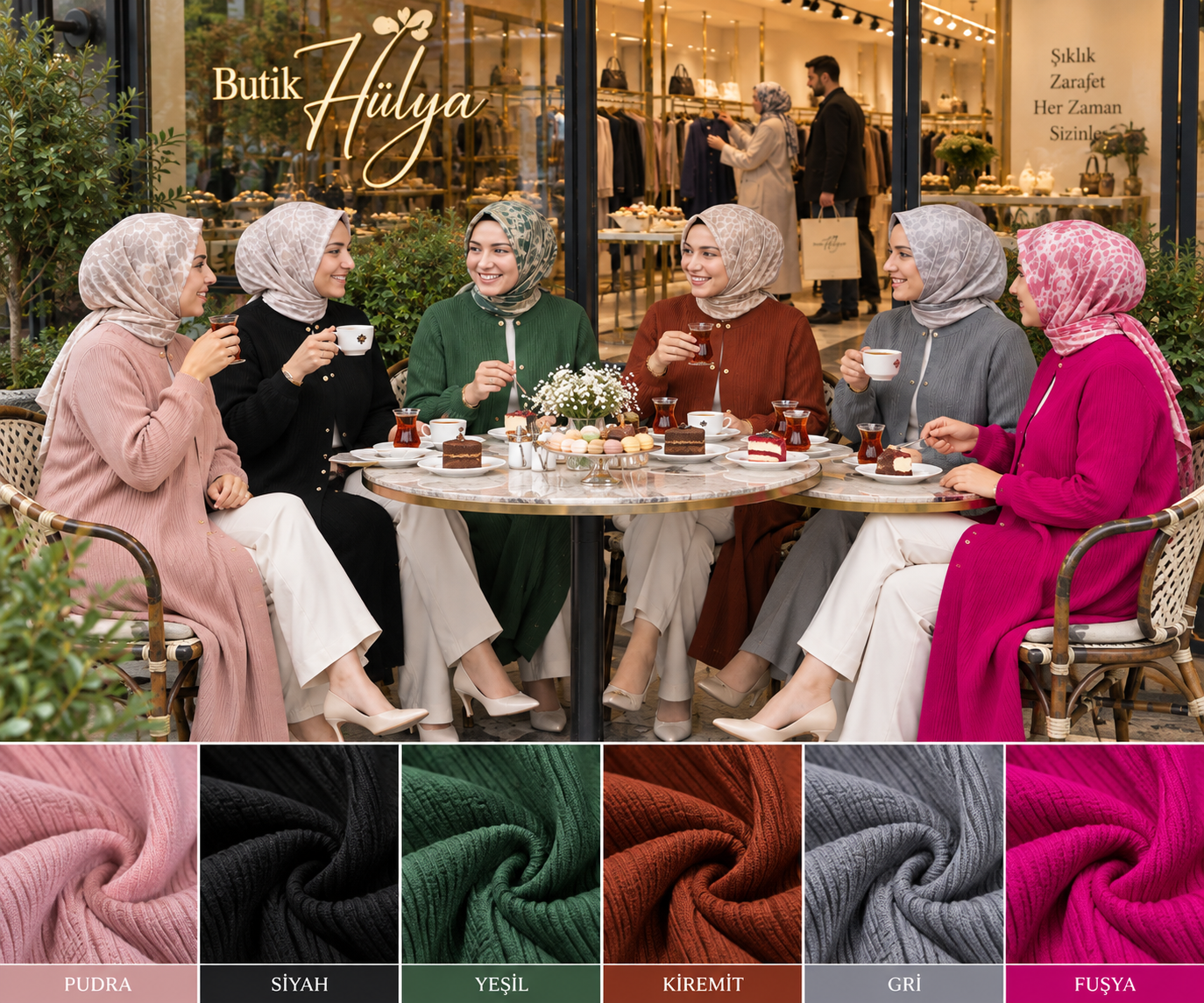 Çelik Örme Hırka Siyah 35105