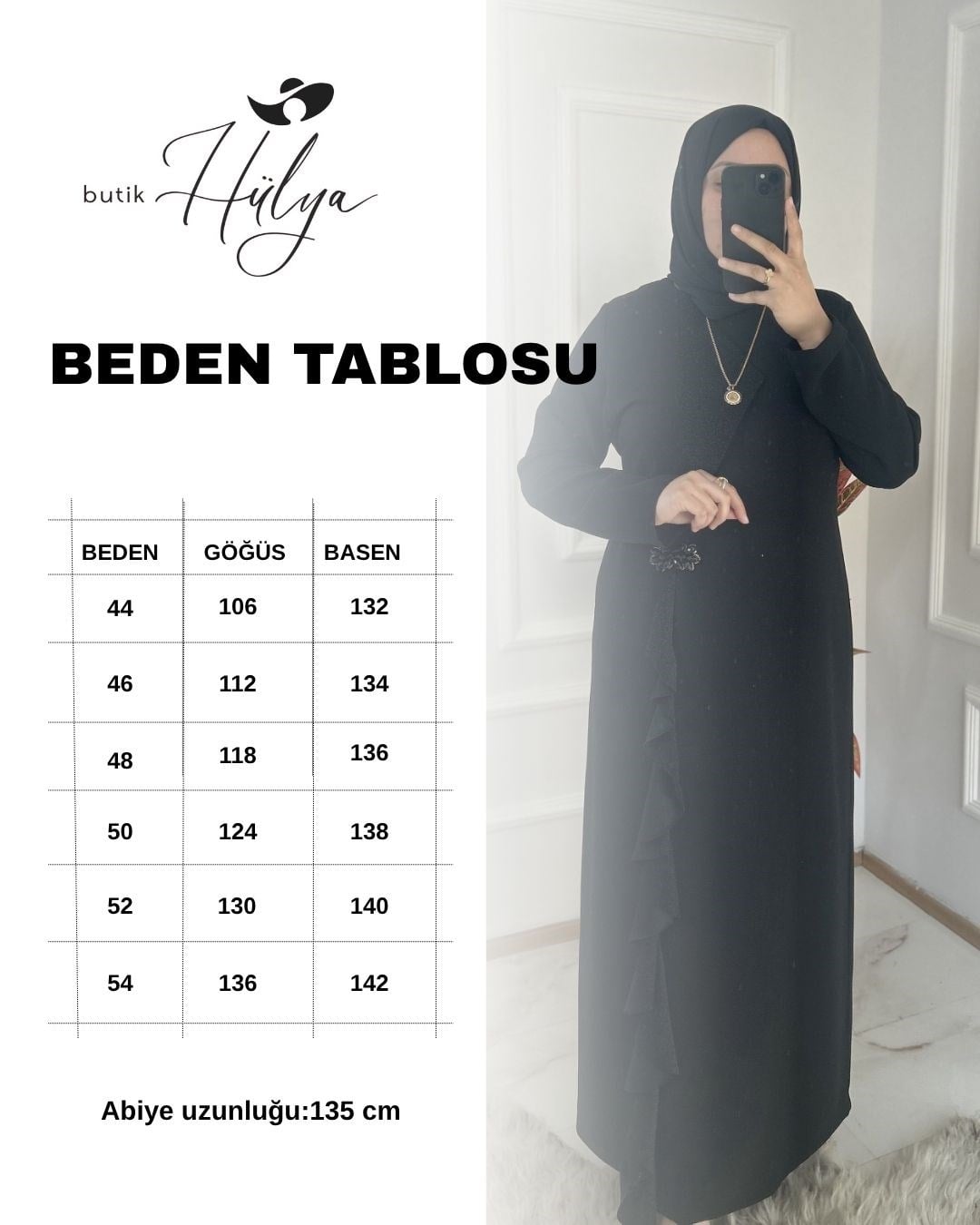 Dule Şık Abiye Siyah 36106
