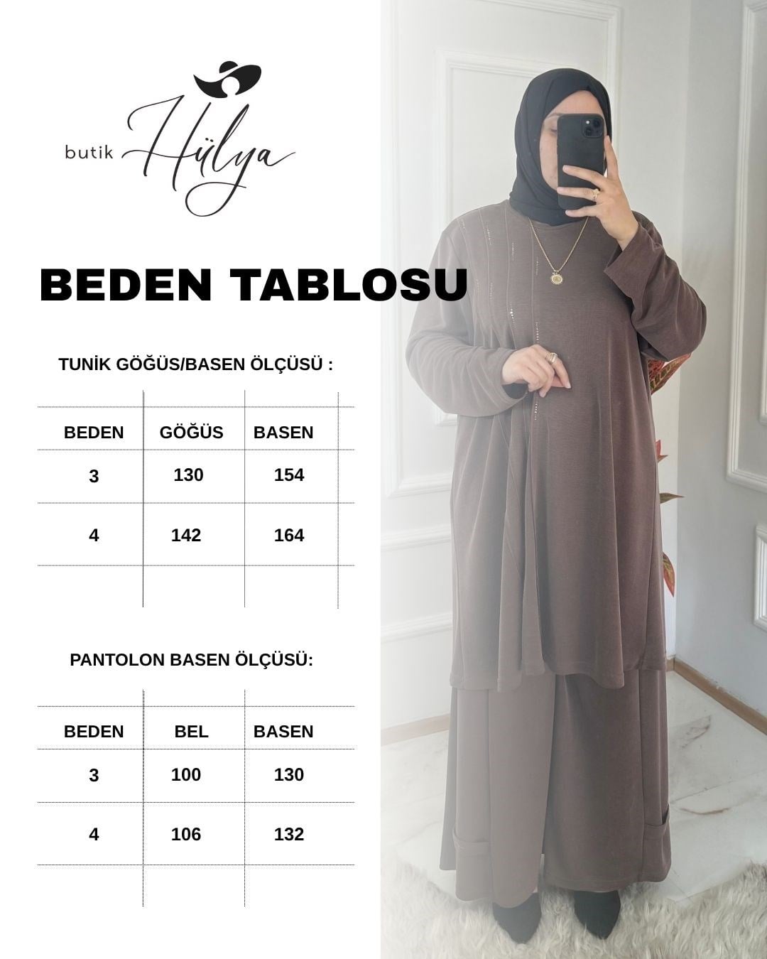 Dule Takım Kahverengi 29117