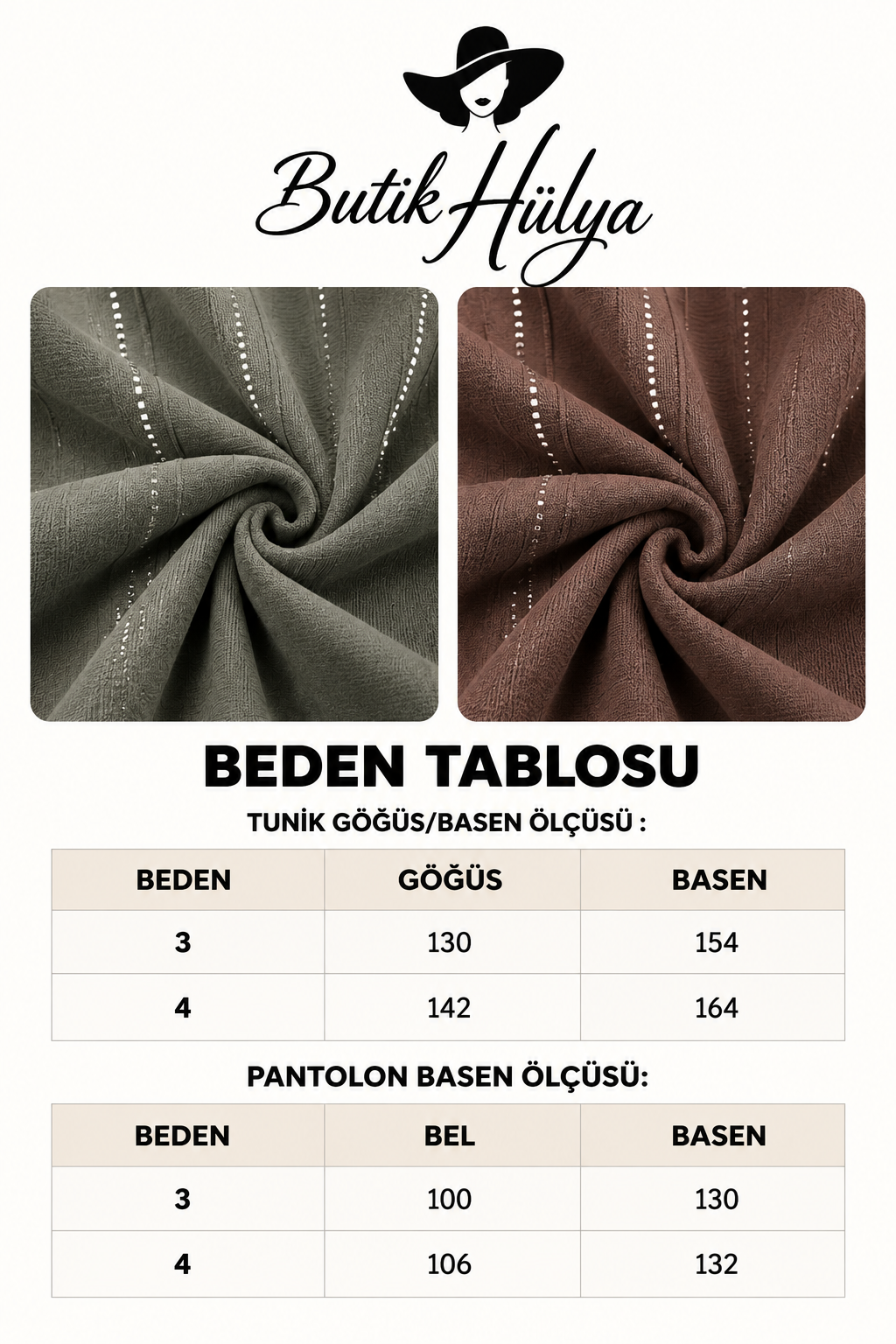 Dule Takım Kahverengi 29117