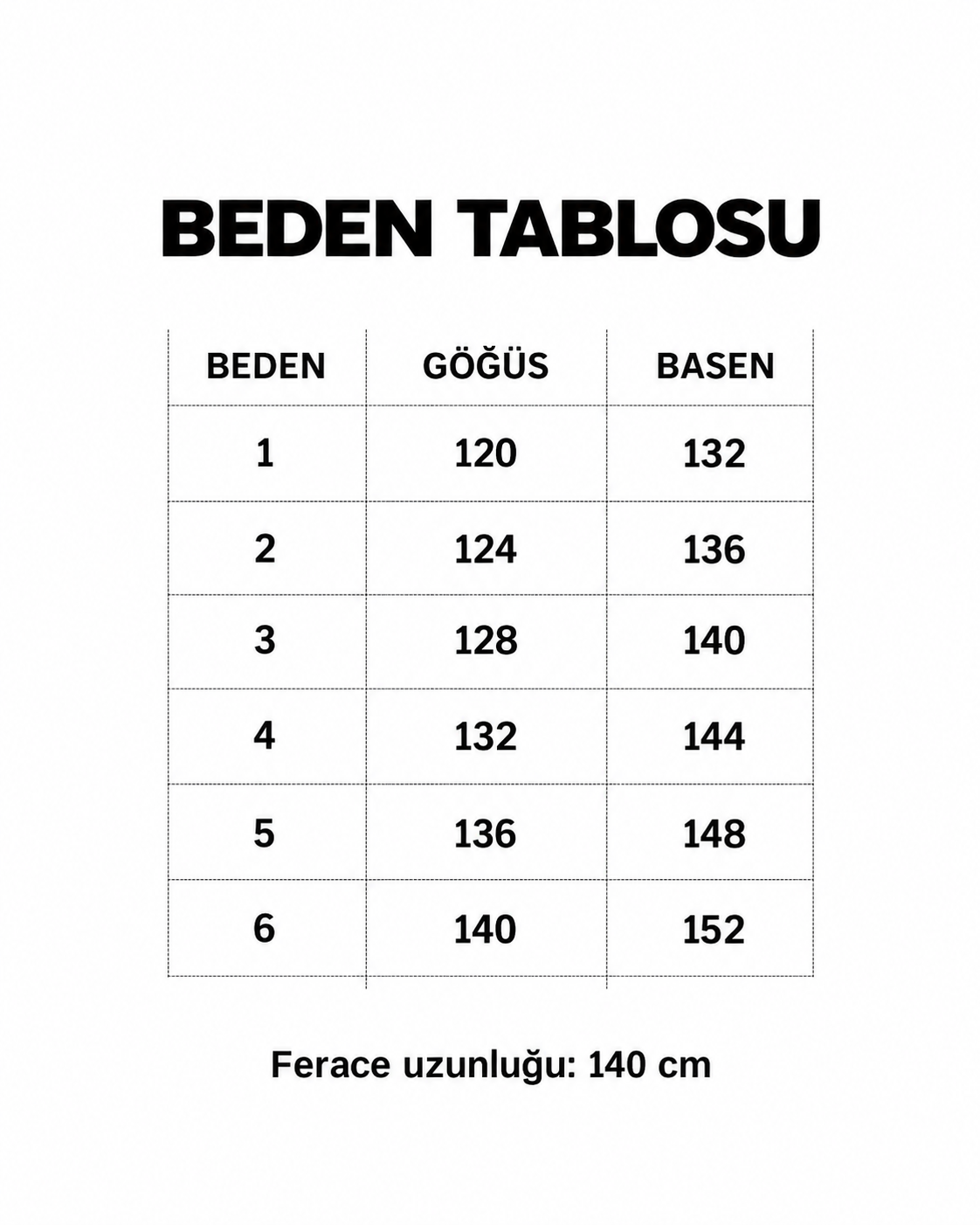 Efraze Oyşo Ferace Kahverengi 33107