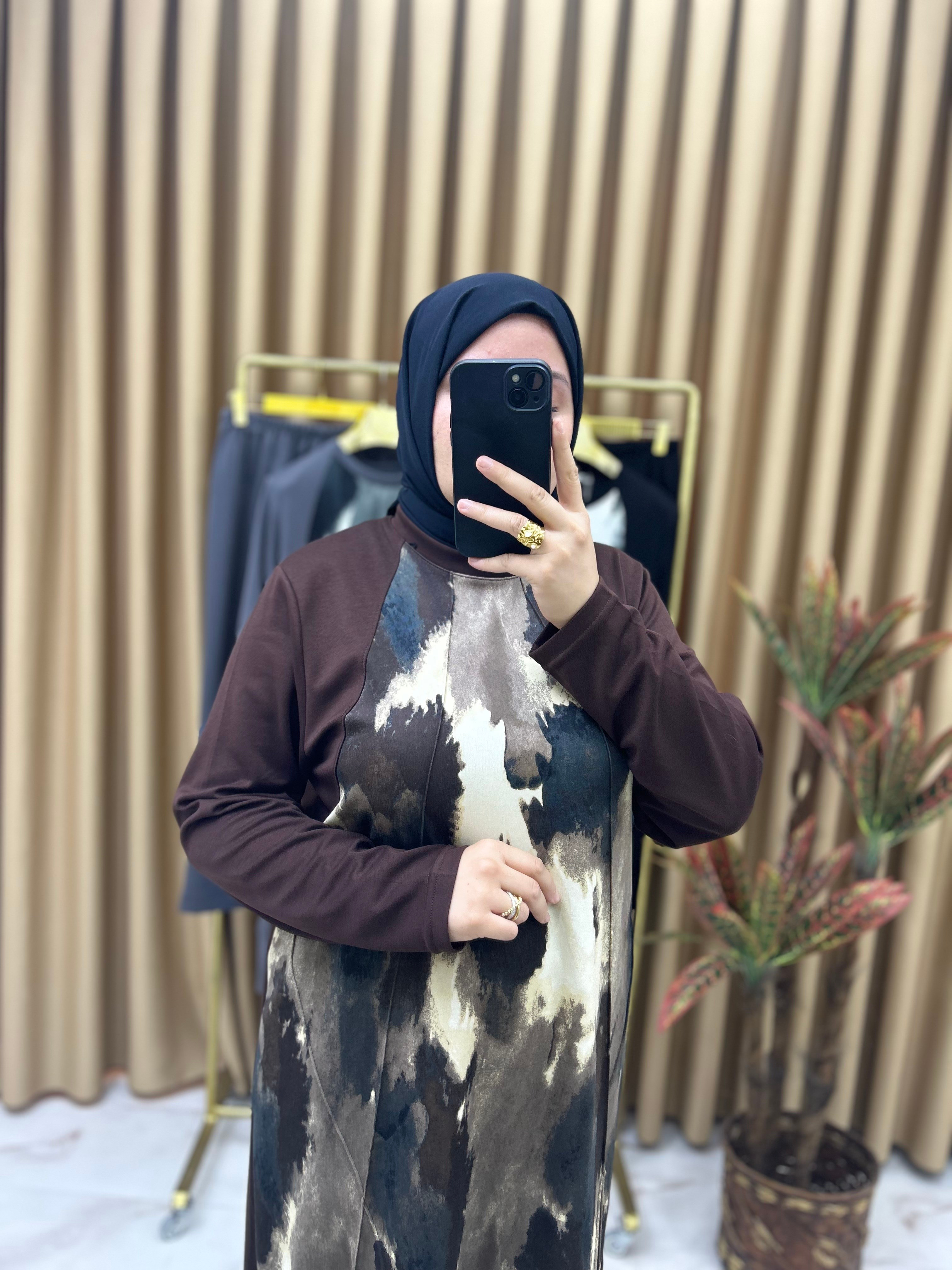 Eslem Desenli Oyşo Takım Acı Kahve 29119