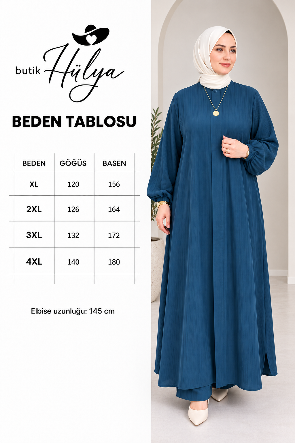 Gofre Takım Petrol Yeşili 29121
