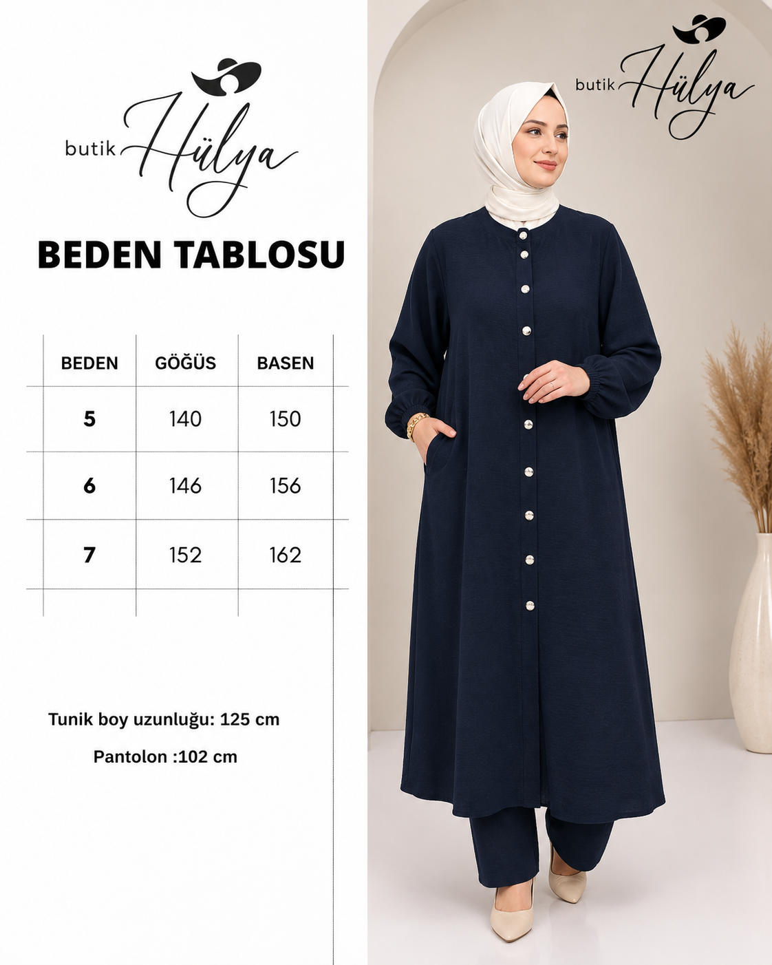 Gözde Ayrobin Takım Lacivert 29106