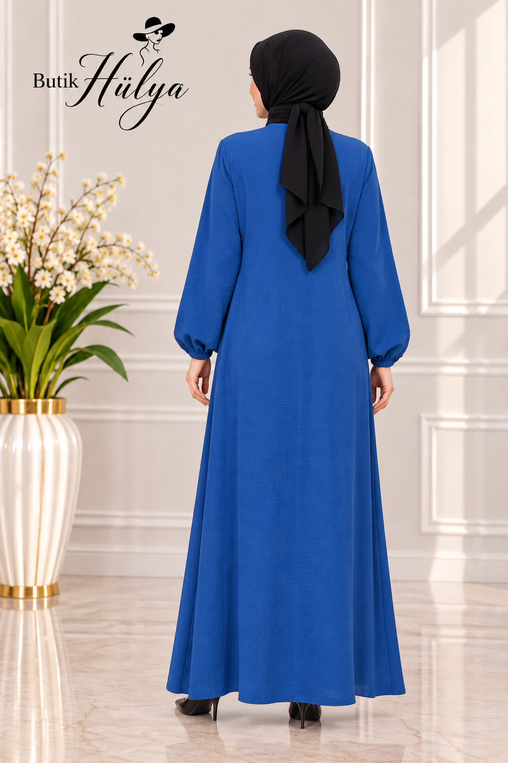 Hülya Elbise İndigo 26106 