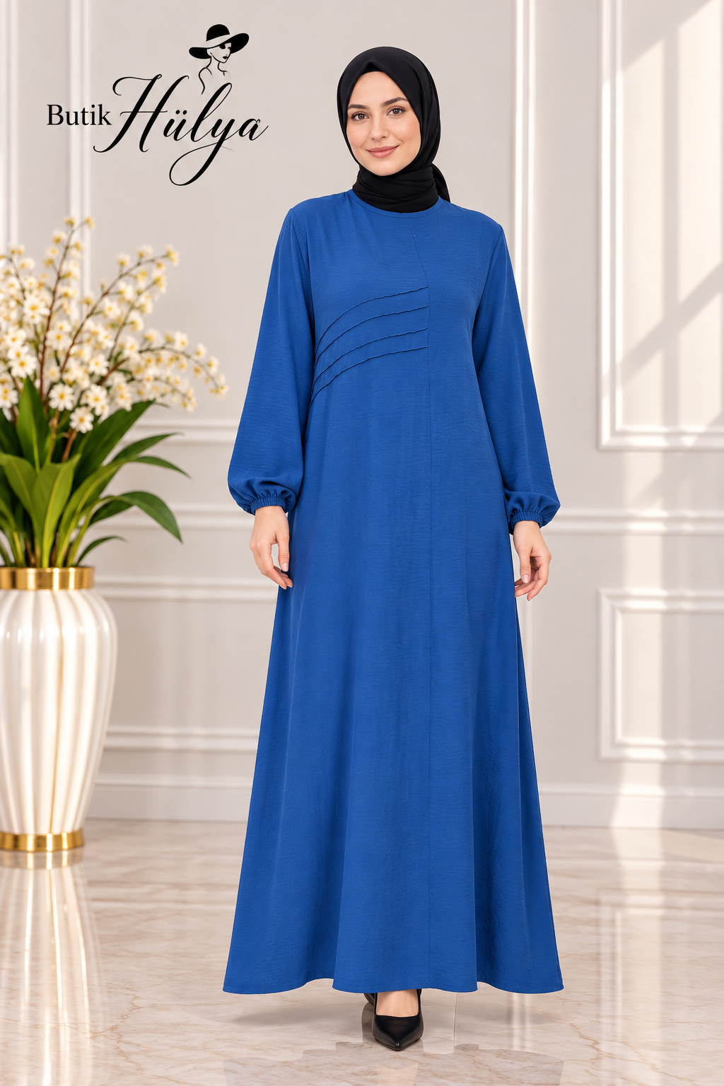 Hülya Elbise İndigo 26106 