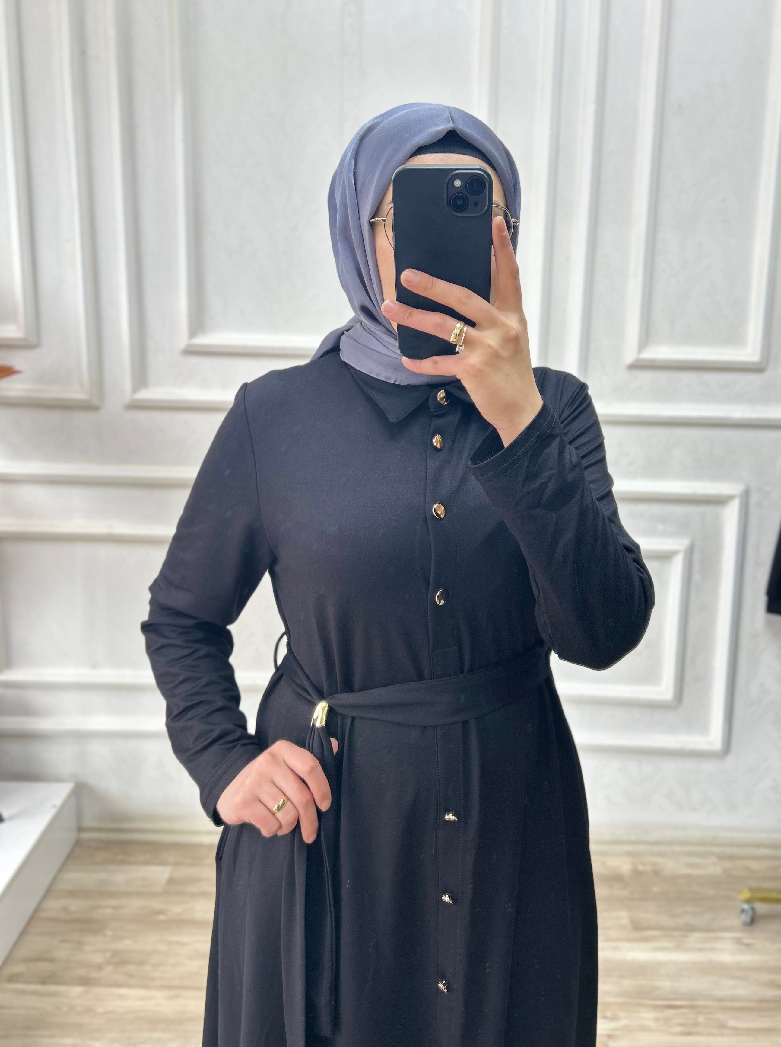 Hümeyra Elbise Siyah 26101