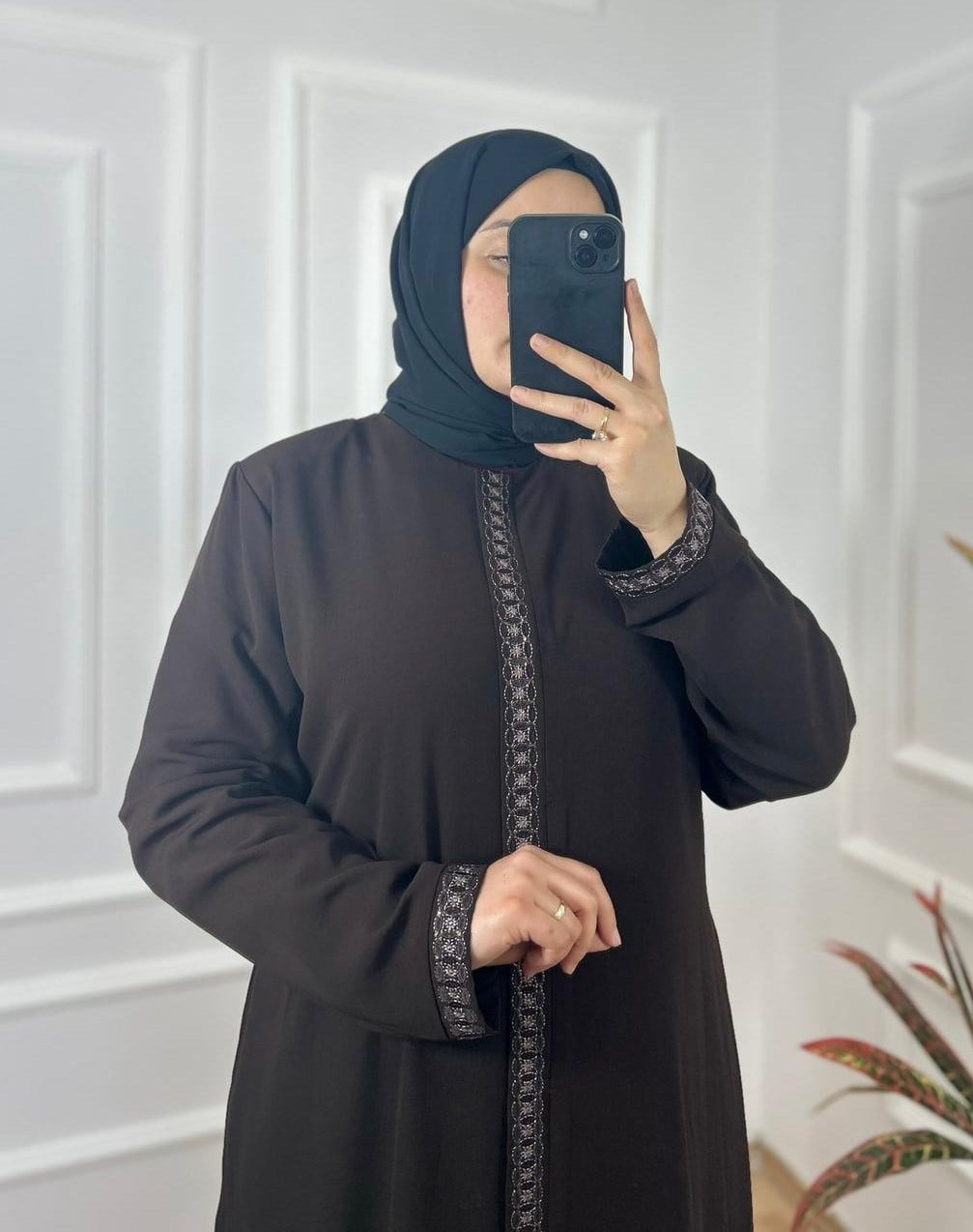 Hürrem Ferace Kahverengi 33103