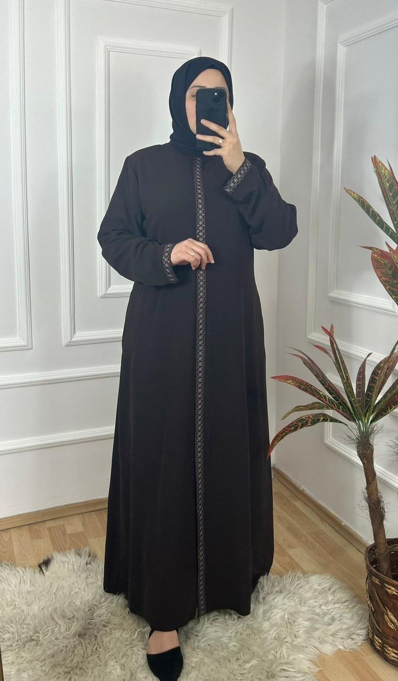 Hürrem Ferace Kahverengi 33103