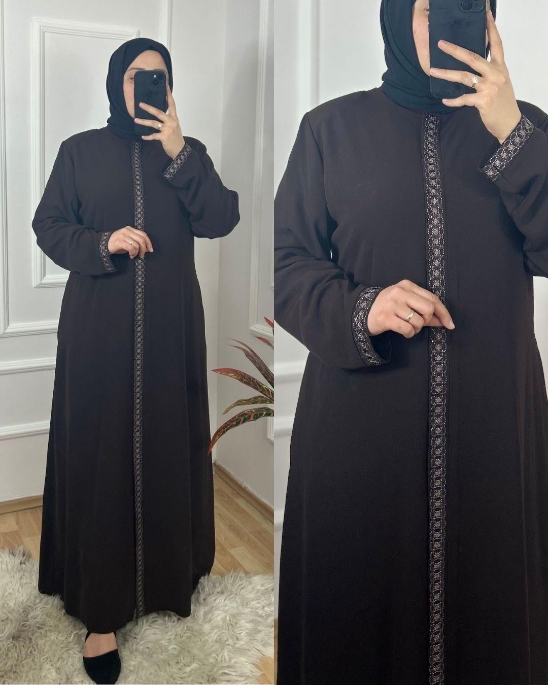 Hürrem Ferace Kahverengi 33103