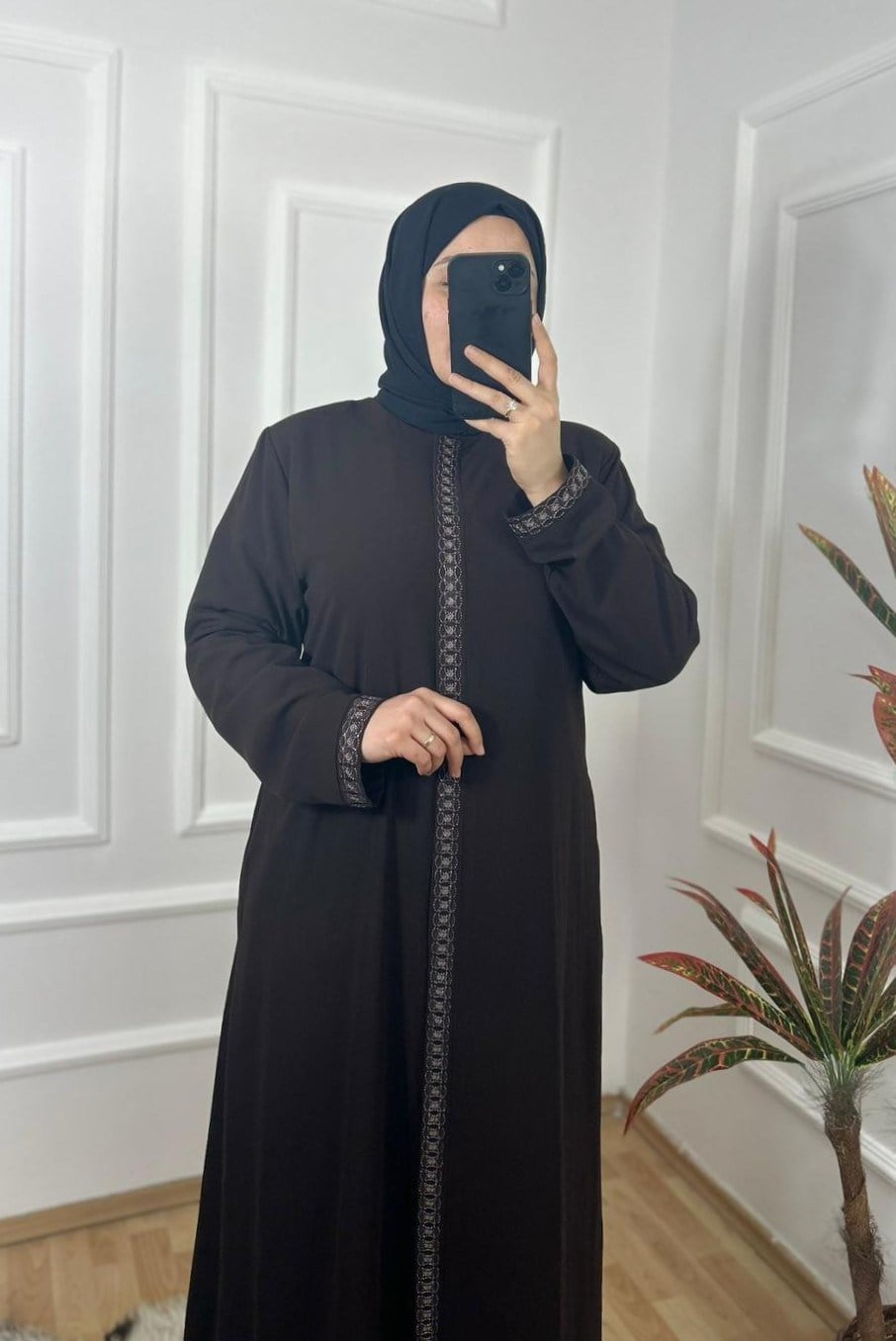 Hürrem Ferace Kahverengi 33103