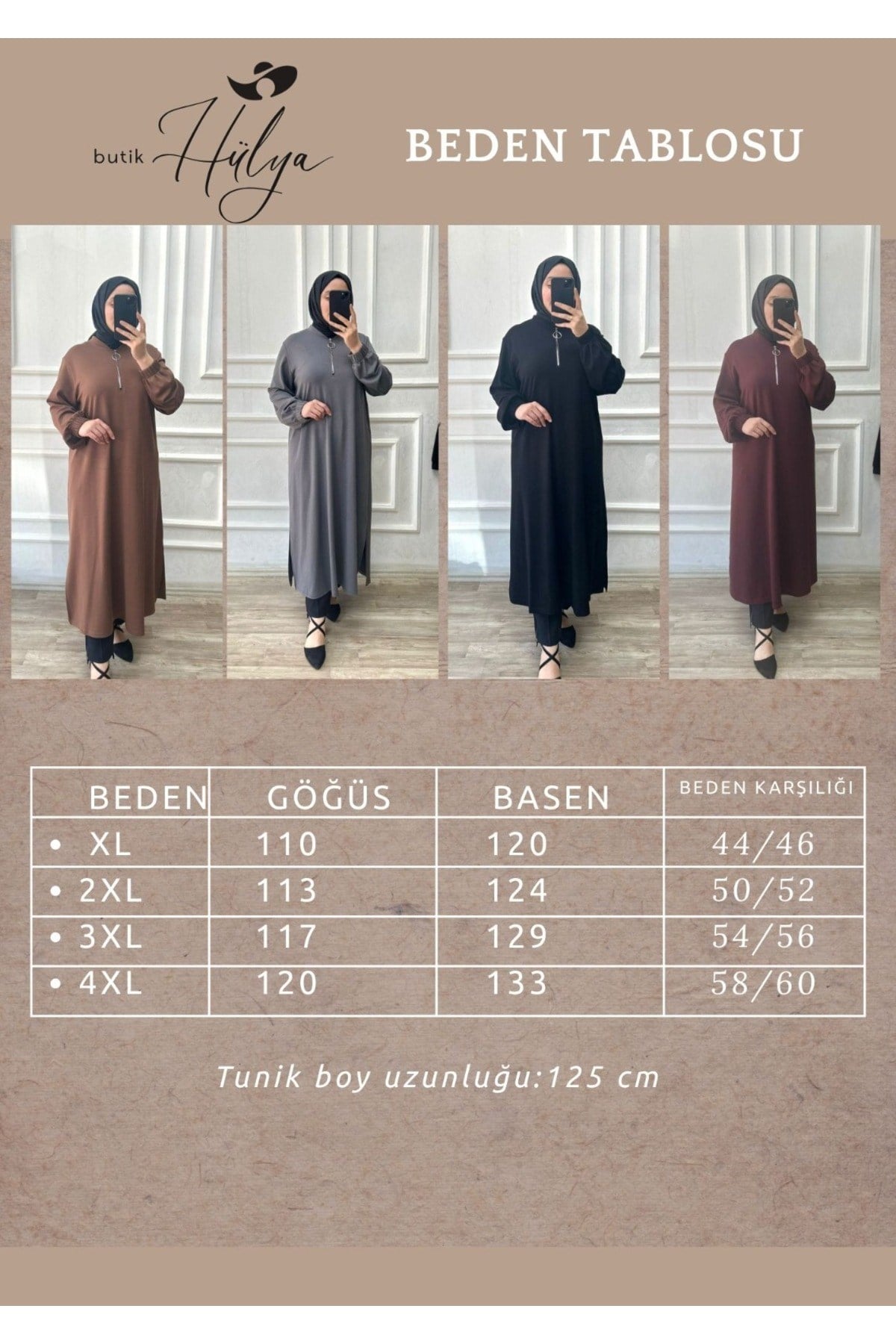kadın giyim tesettür tunik