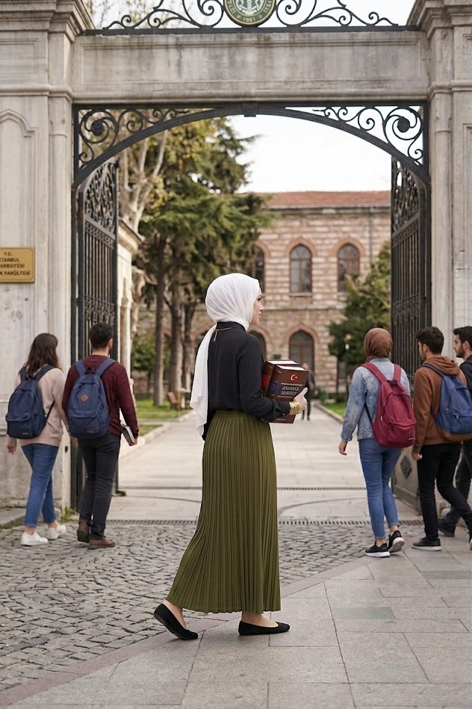 Kırış Etek Haki Yeşili  27108
