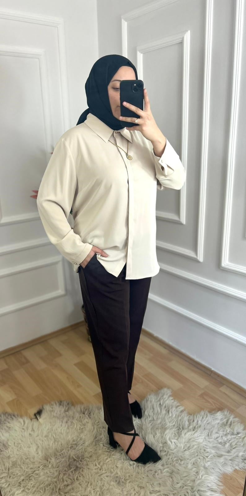 Klasik Pantolon Kahverengi 28107