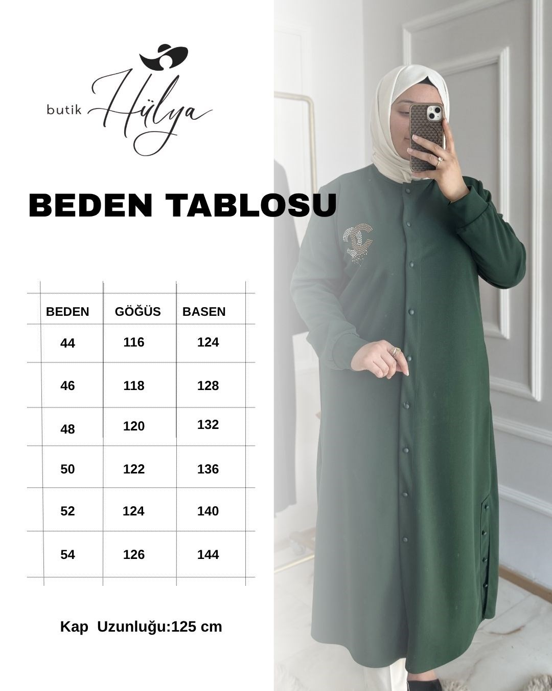Mevsimlik Şık Giy-Çık Kap 30107
