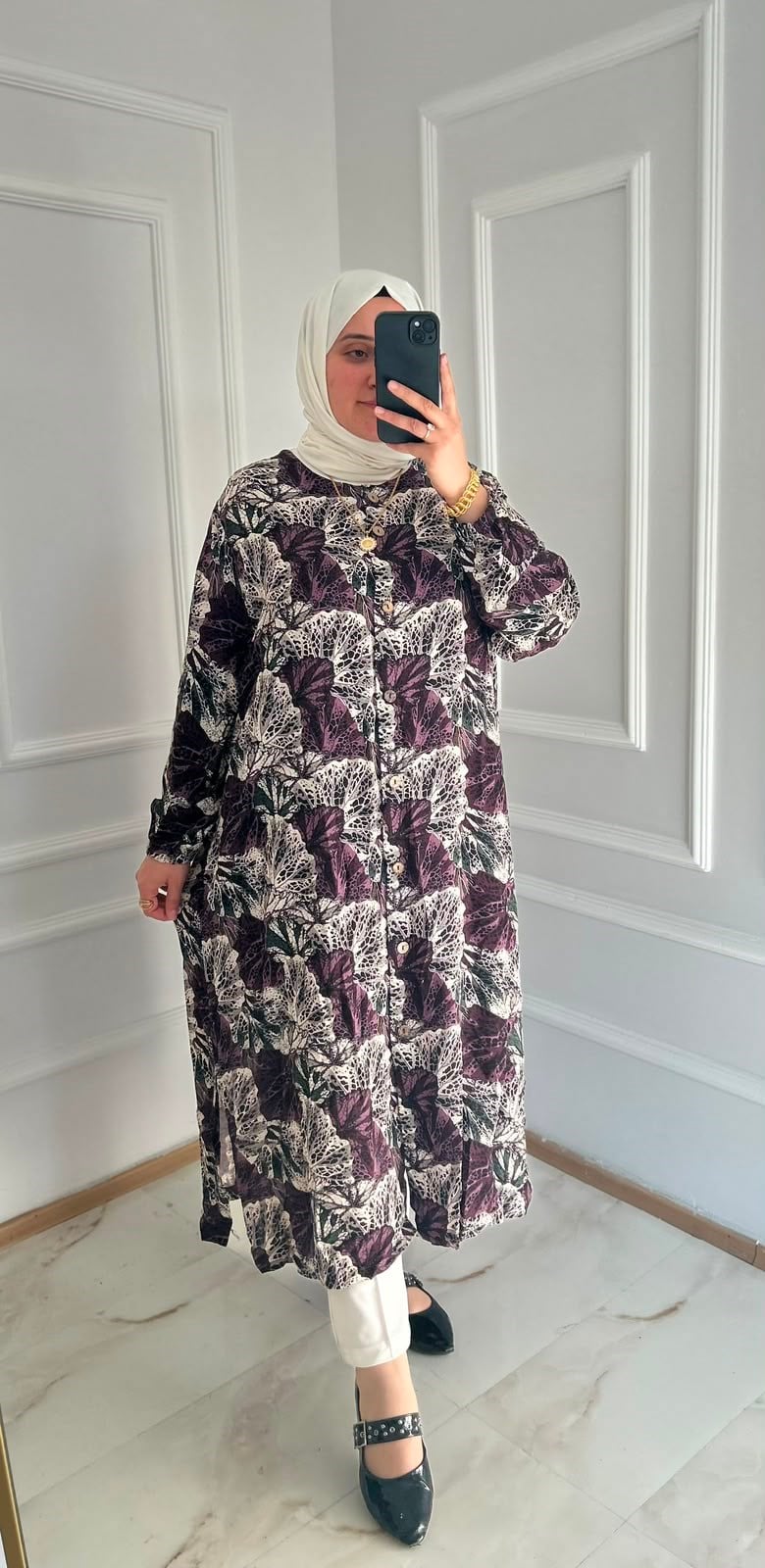 Mihri Tunik Mor 32115