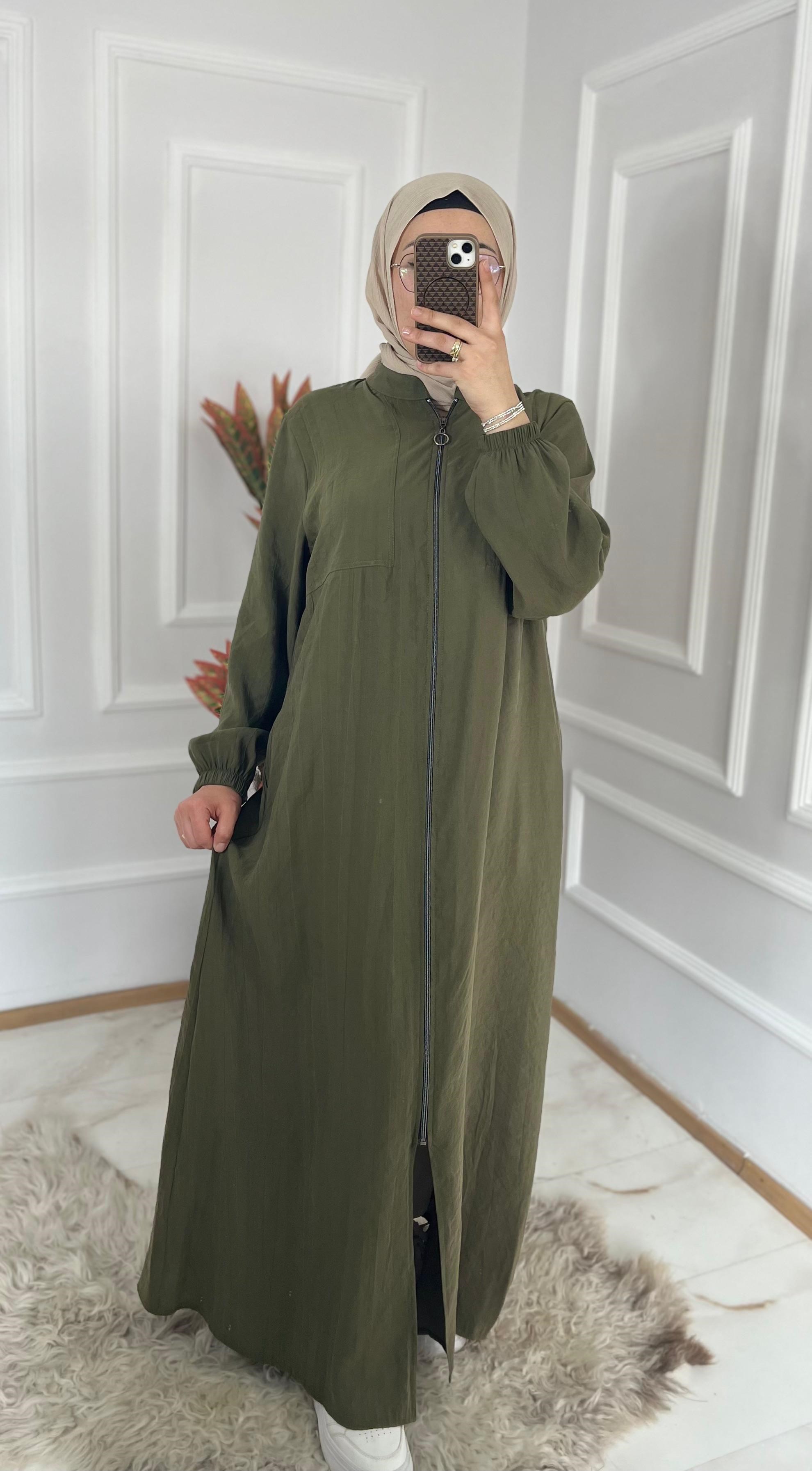 Modal Kumaş Haki Yeşili 33104