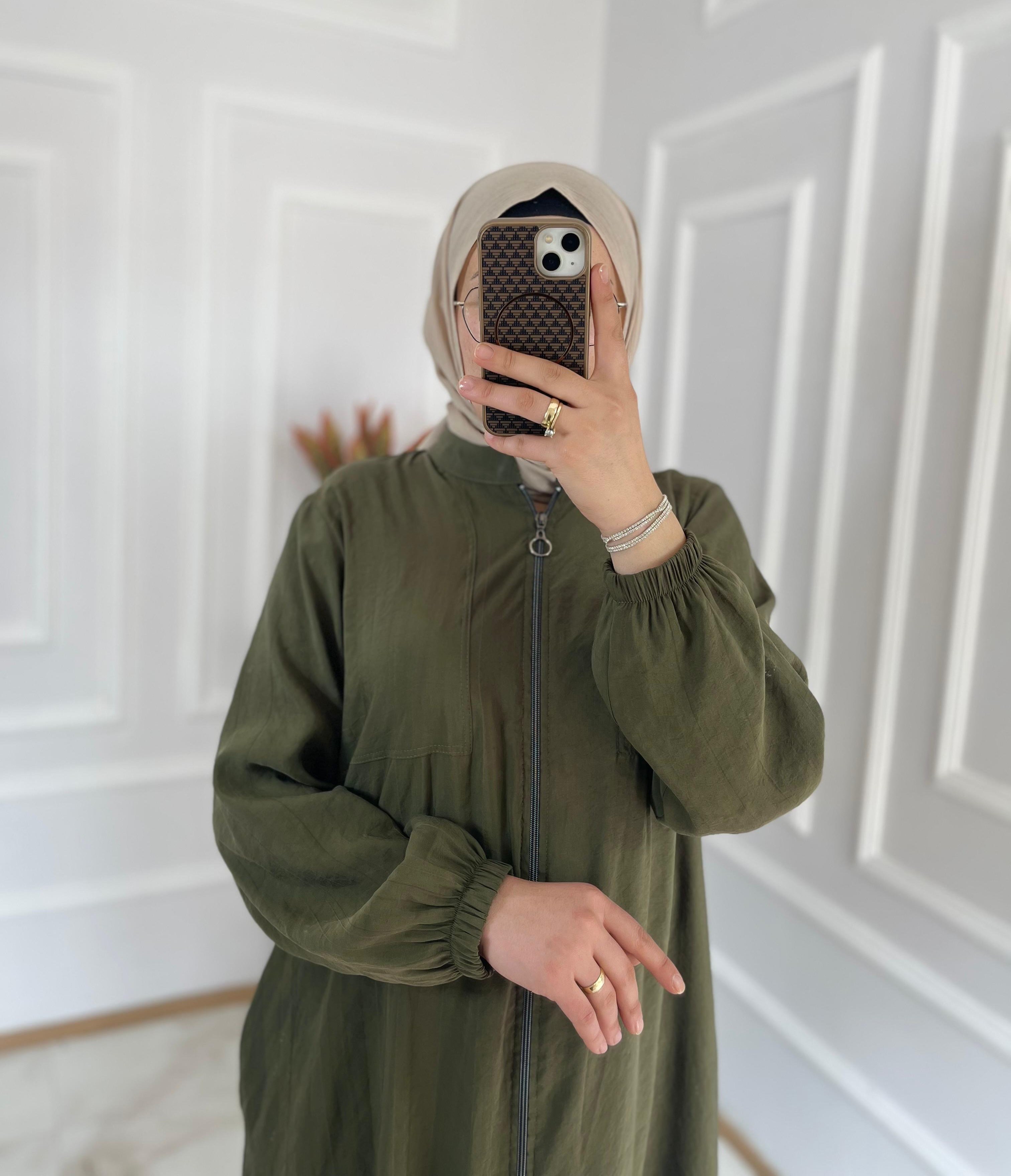 Modal Kumaş Haki Yeşili 33104
