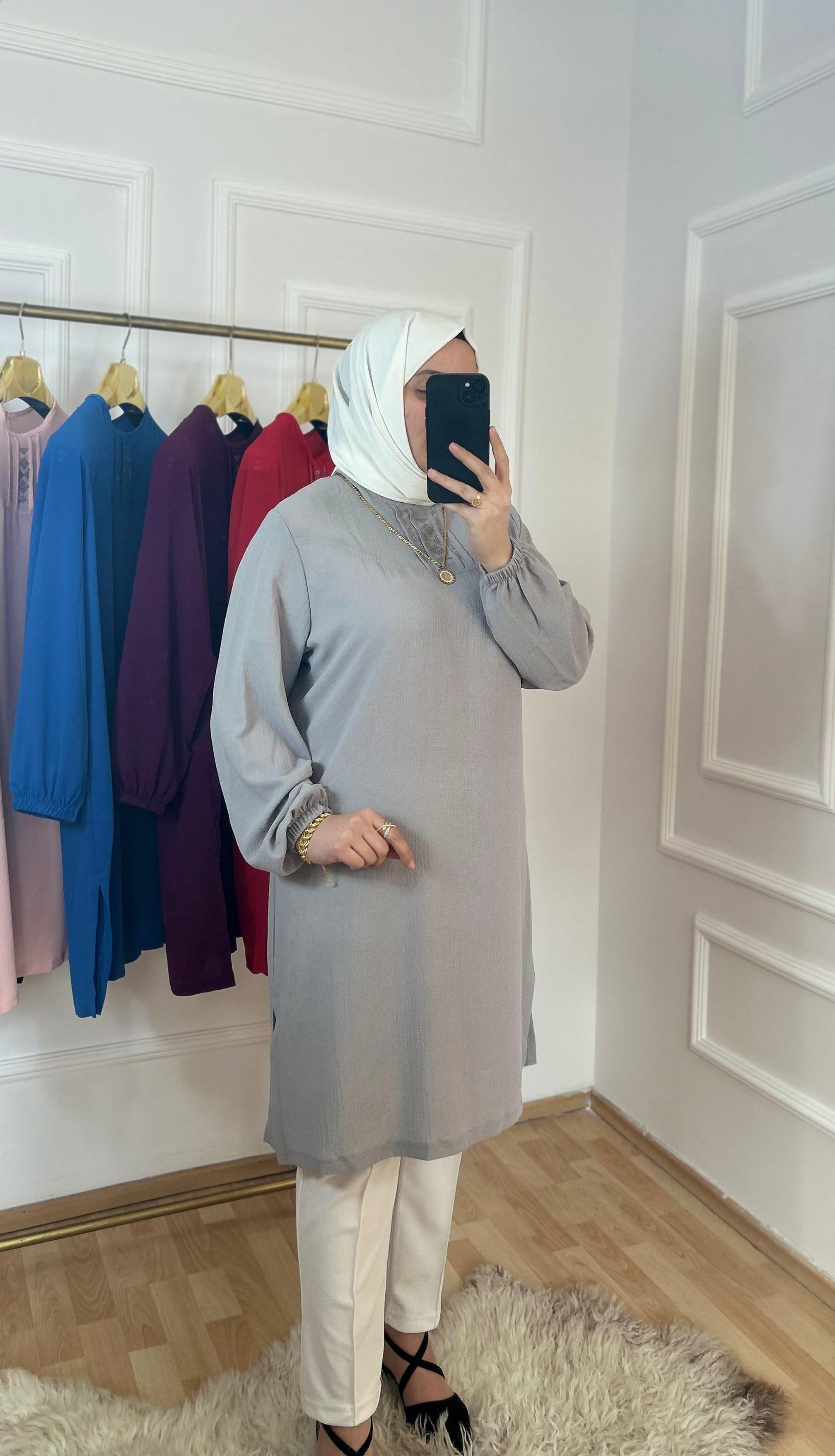 Nihal tunik gri 32113