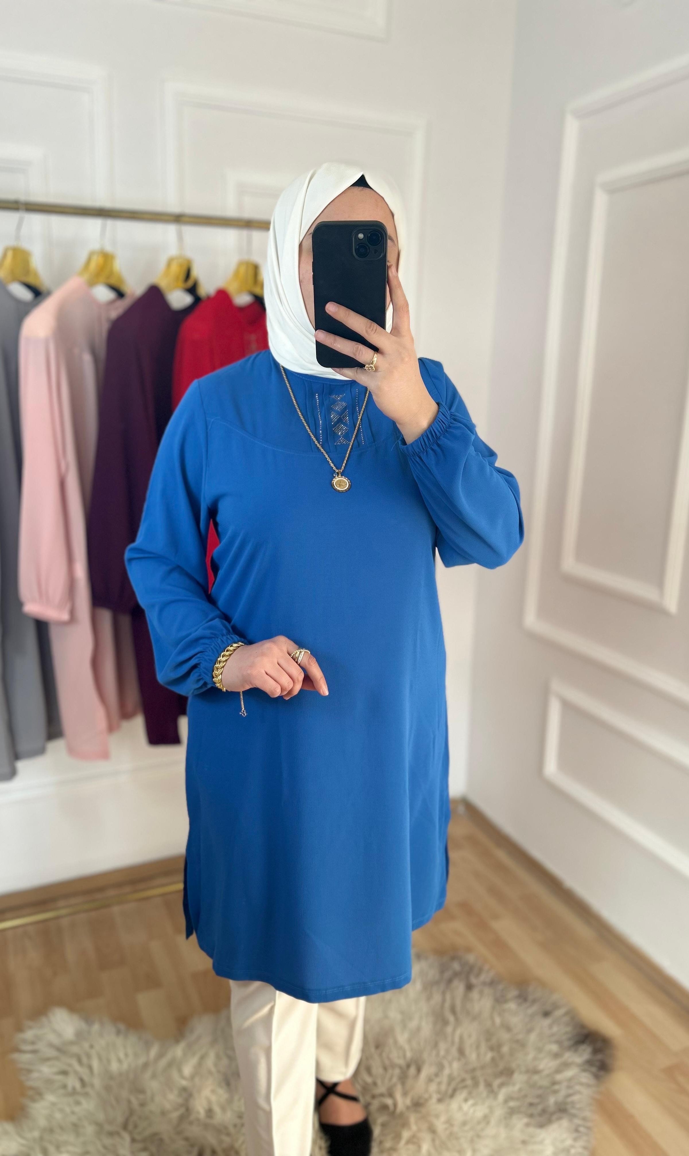 Nihal tunik indigo 32113