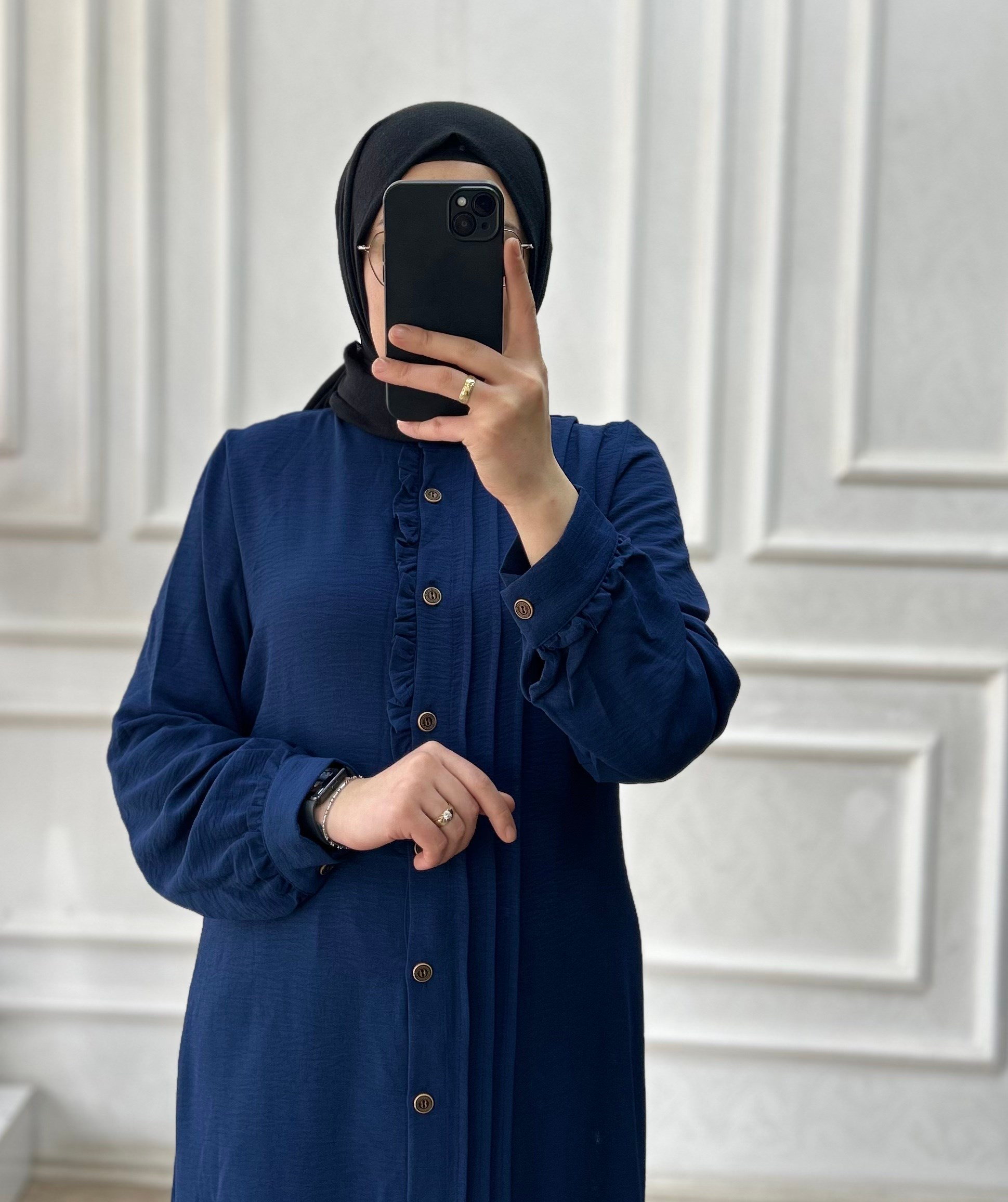 Rahve tunik ayrobin lacivert 32103