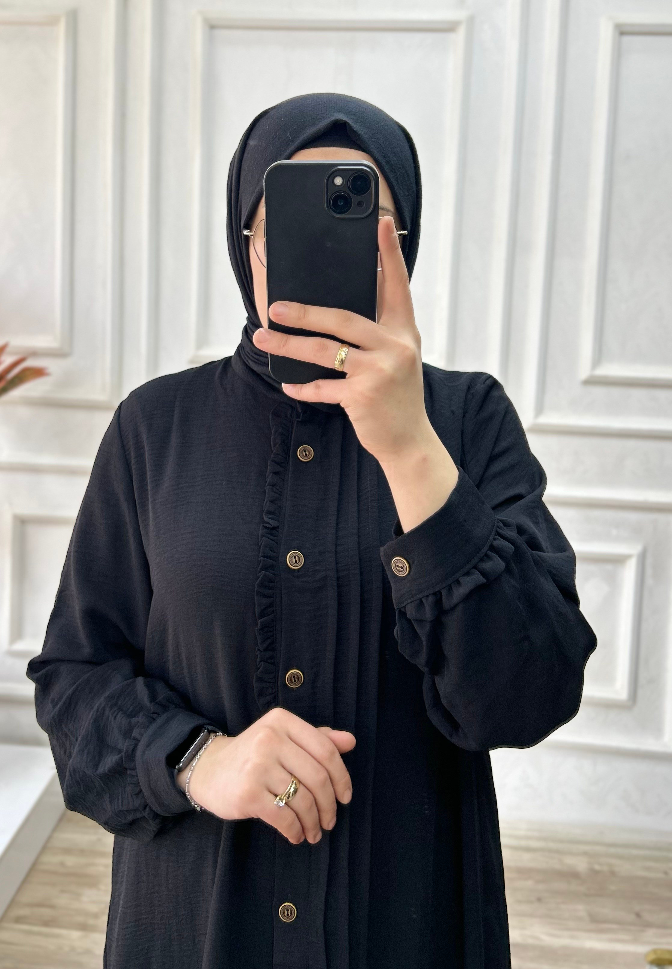 Rahve tunik ayrobin siyah 32103