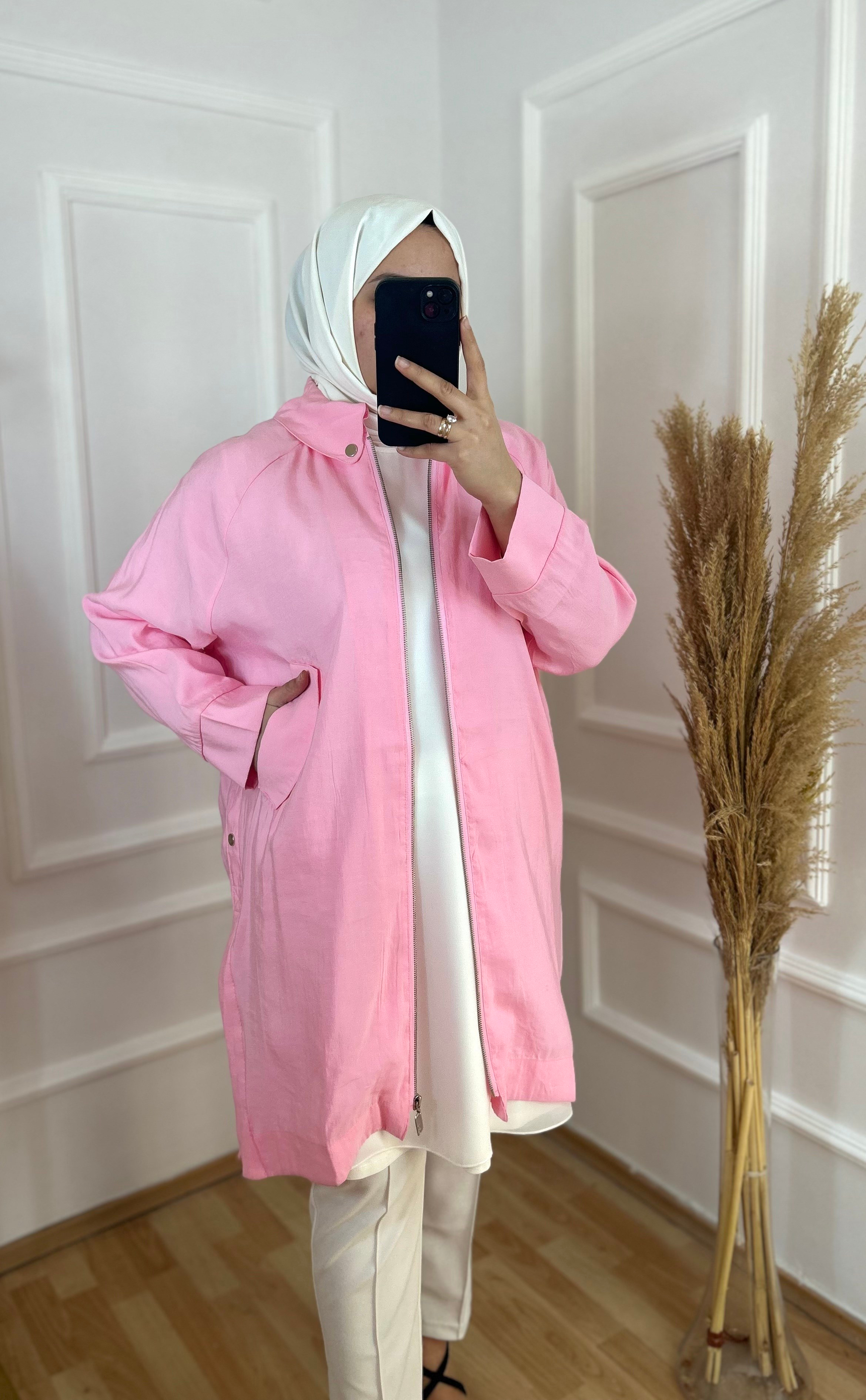 Renkli giy-çık kap pembe 30101