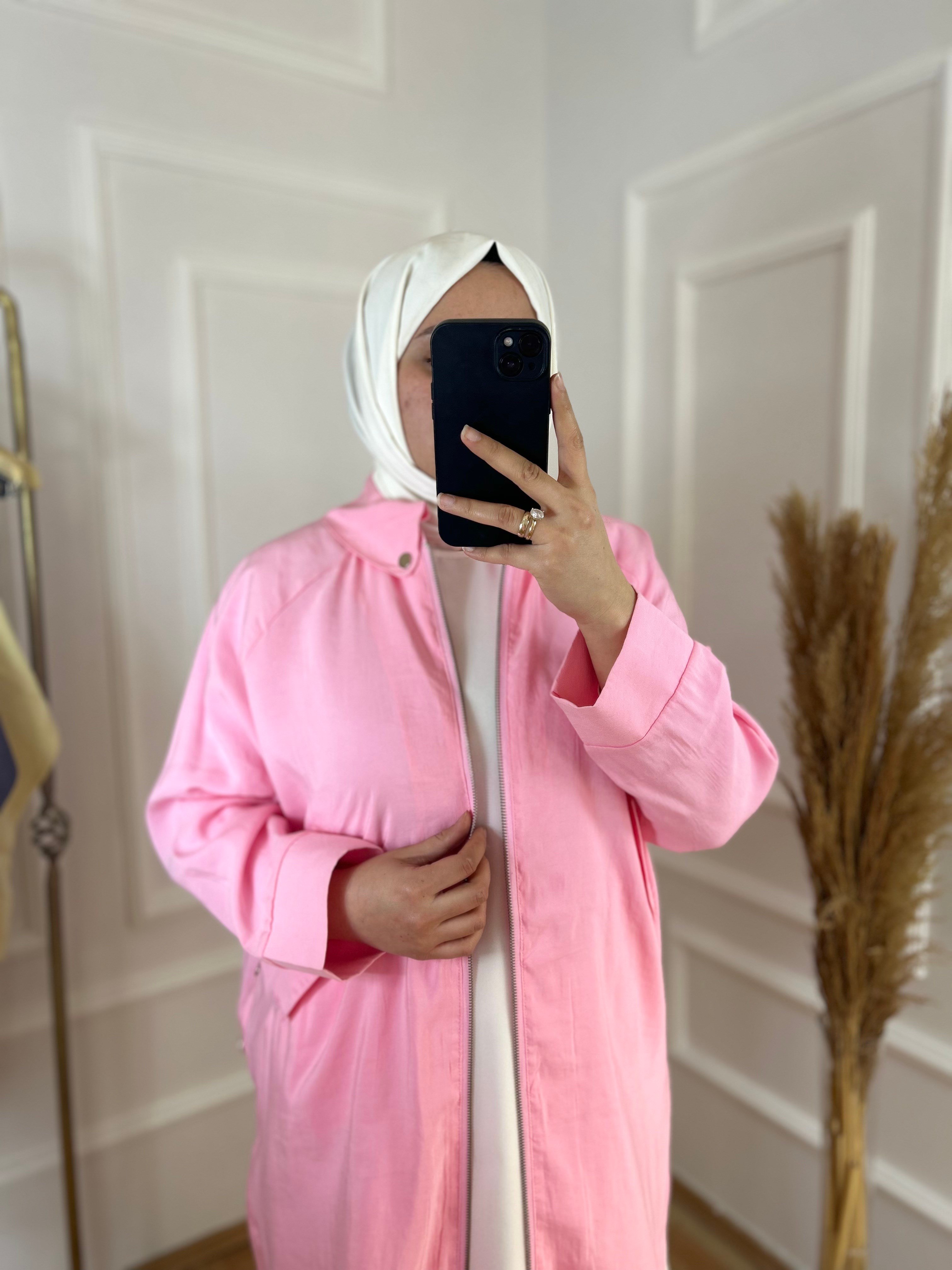 Renkli giy-çık kap pembe 30101