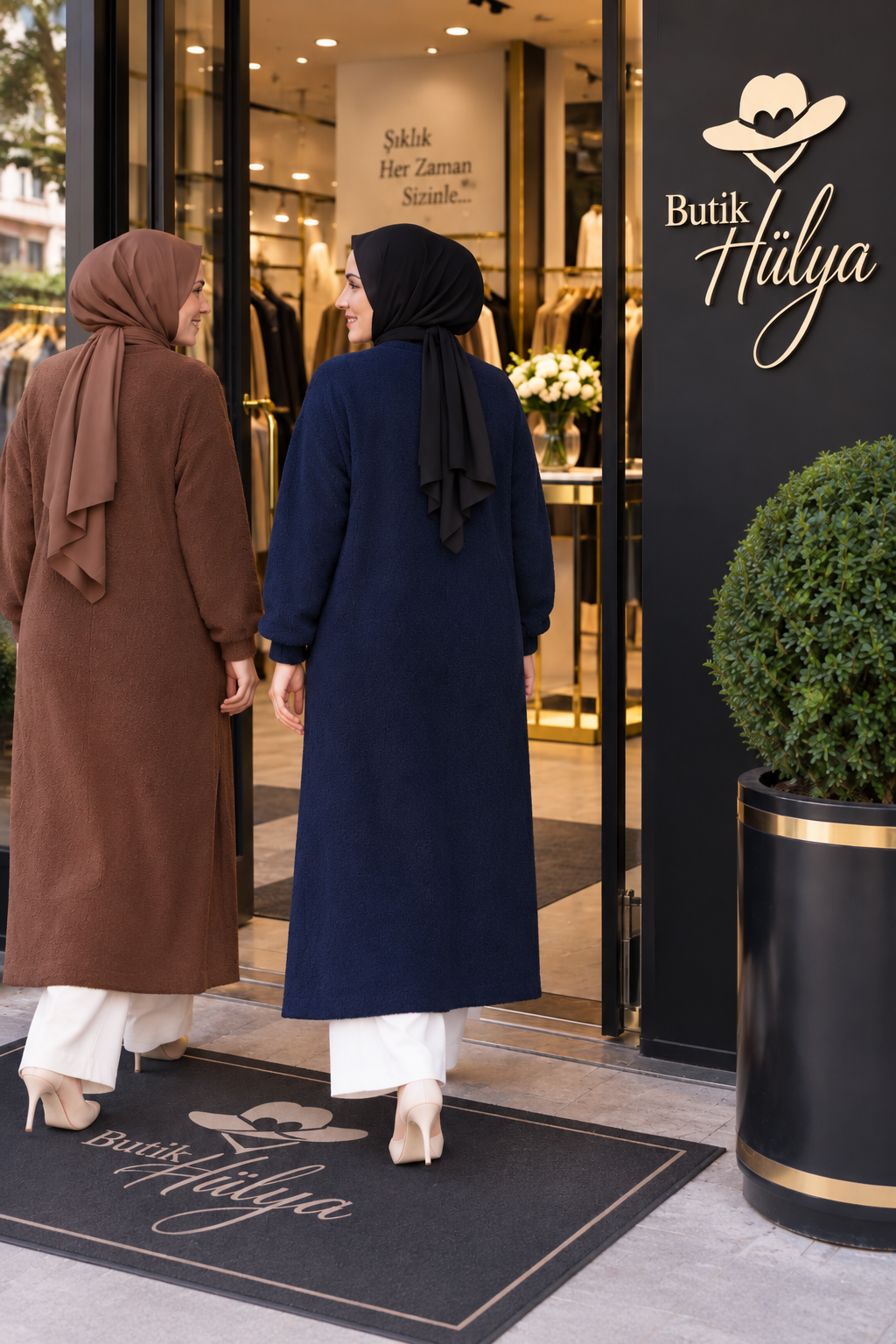 Sakallı Hırka Kahverengi 35106