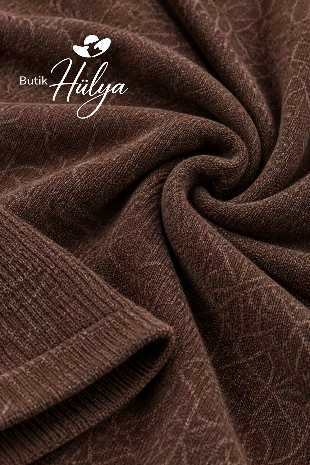 Sakallı Hırka Kahverengi 35106