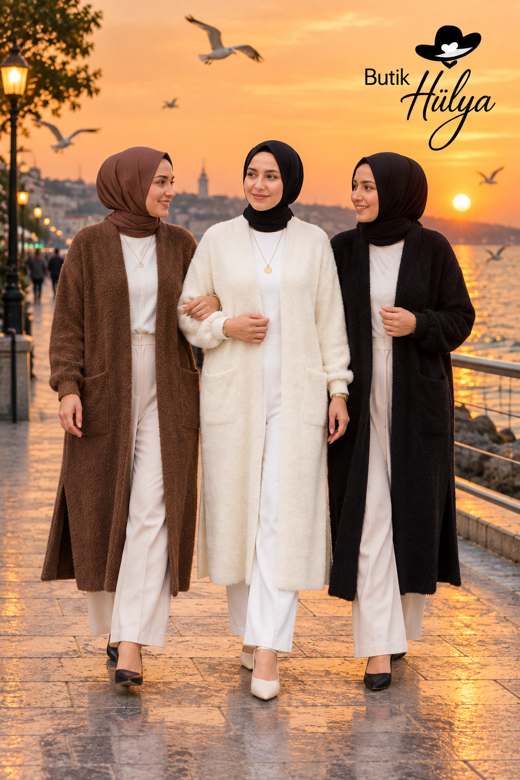 Sakallı Hırka Lacivert 35106