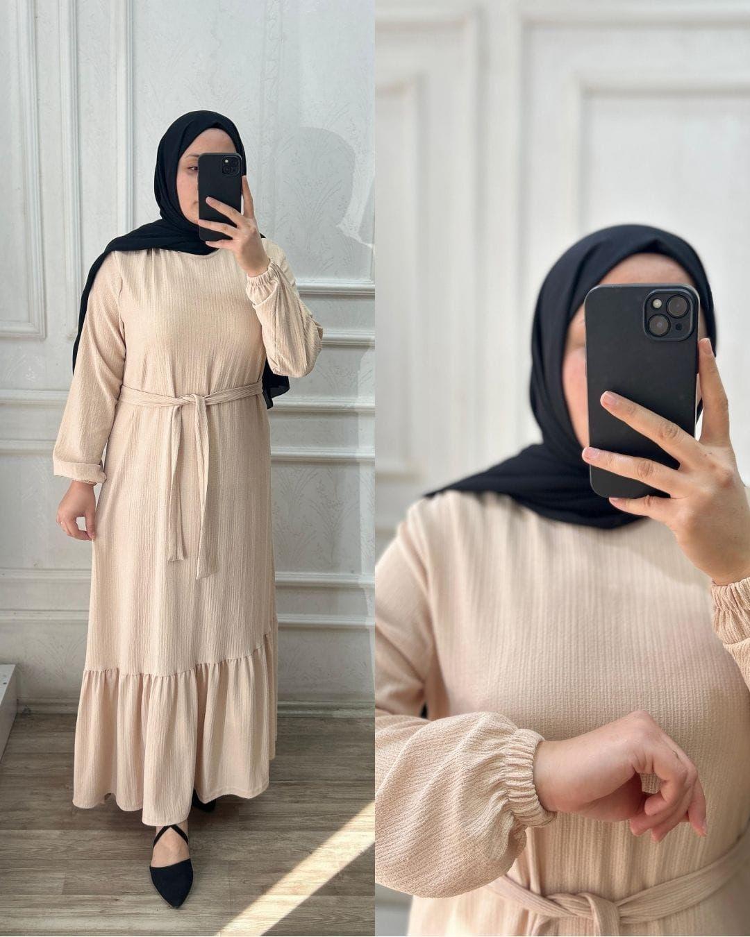 Suna Elbise krem 26117