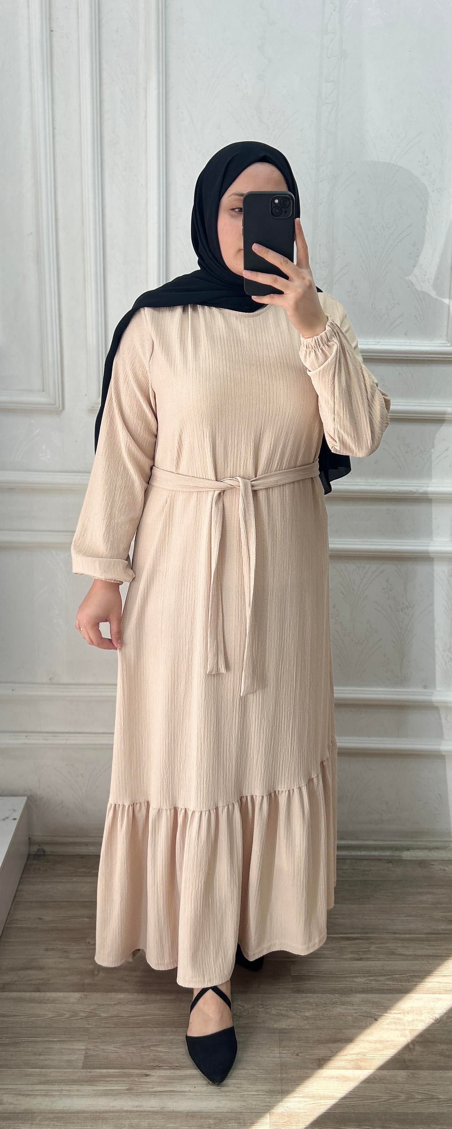 Suna Elbise krem 26117