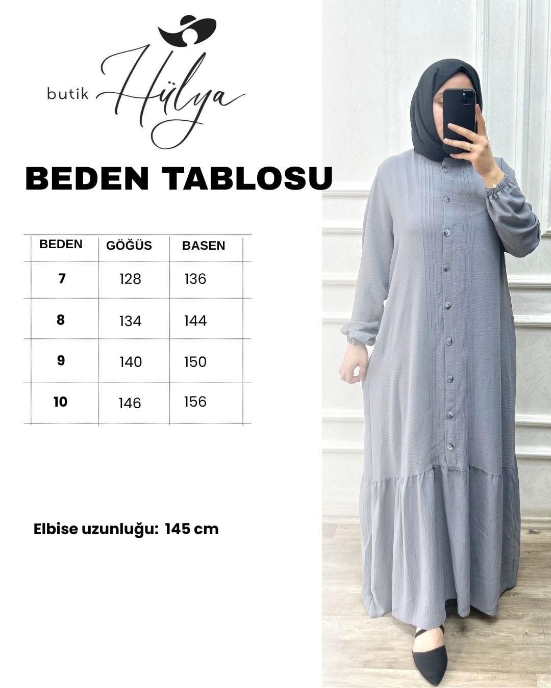 Tutku ayrobin elbise taba 26105
