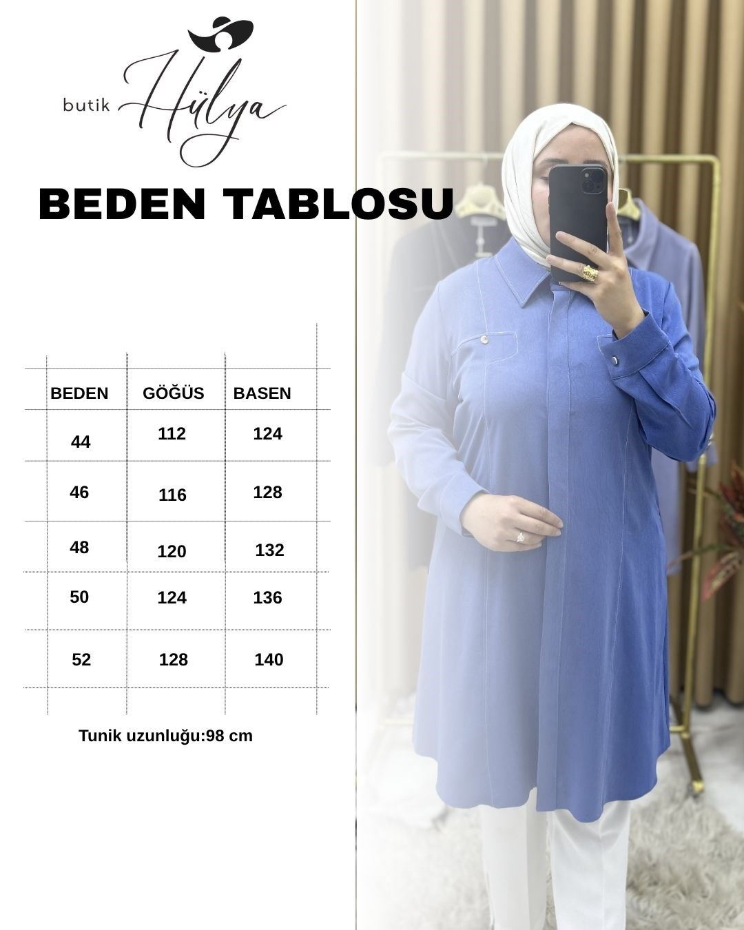 Yağmur Krank Dubai Kumaş Mavi 32121