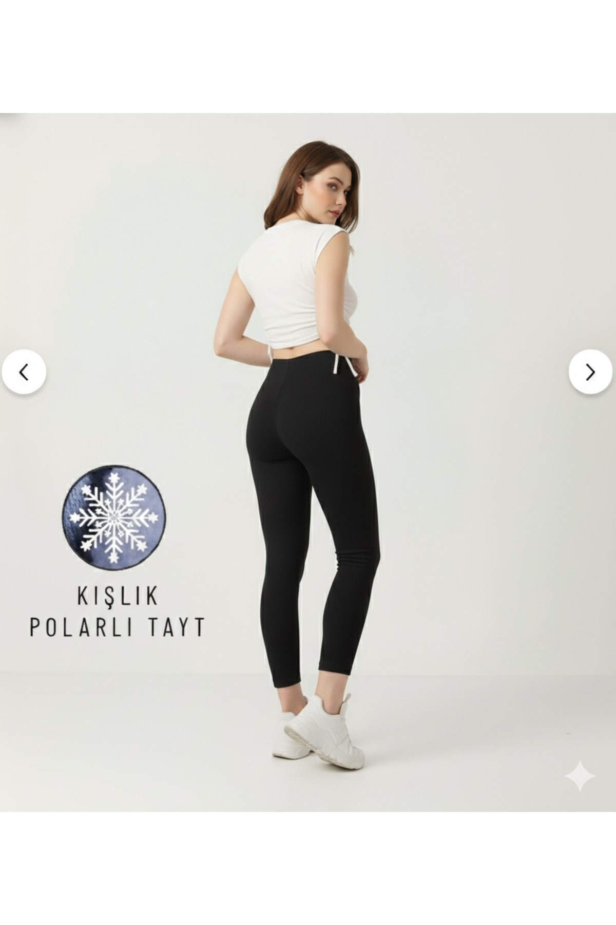 Fitilli Yüksek Bel Şardon Lu Kışlık Toparlayıcı